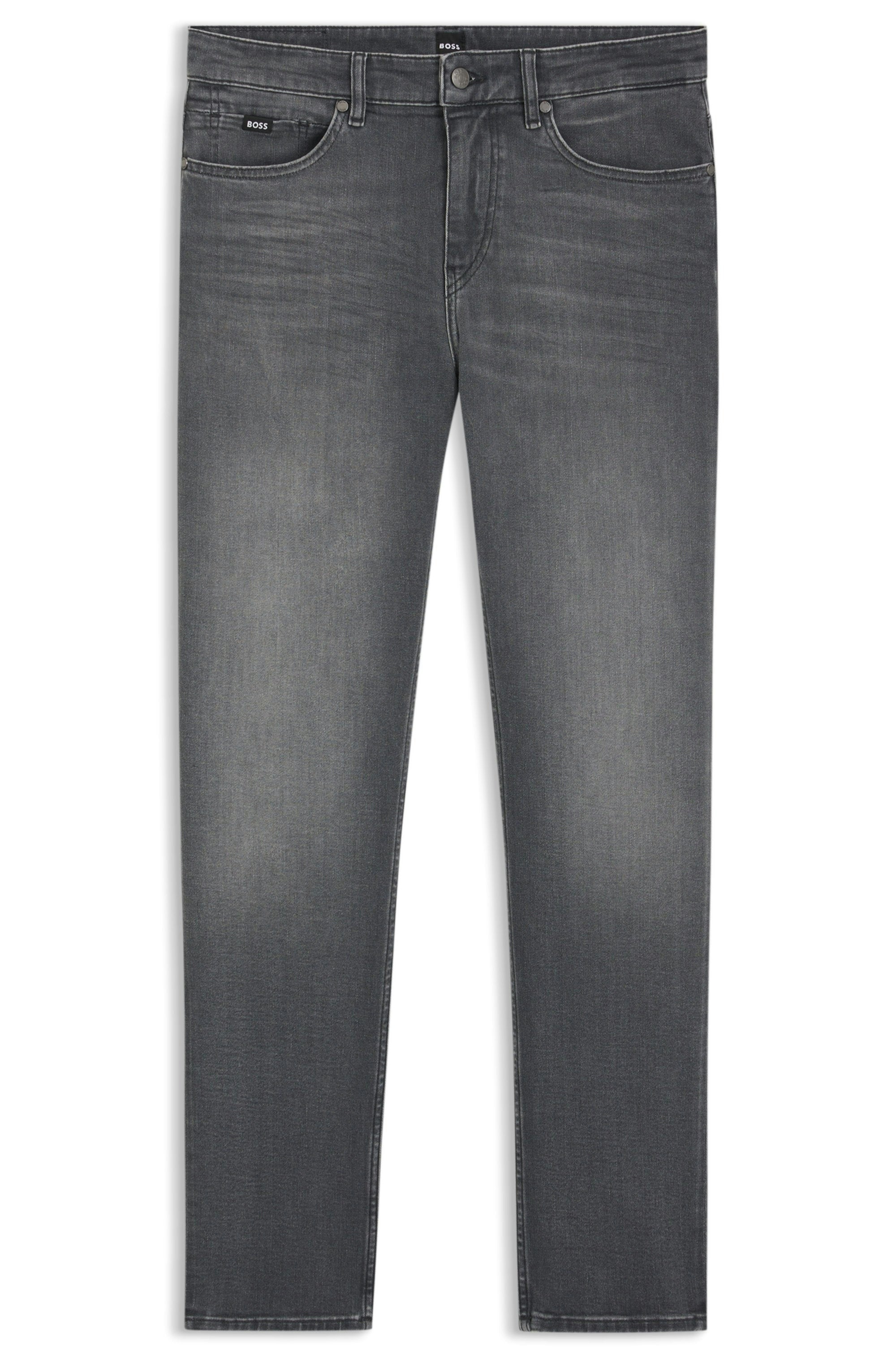 Boss Herren Jeans Medium Grey