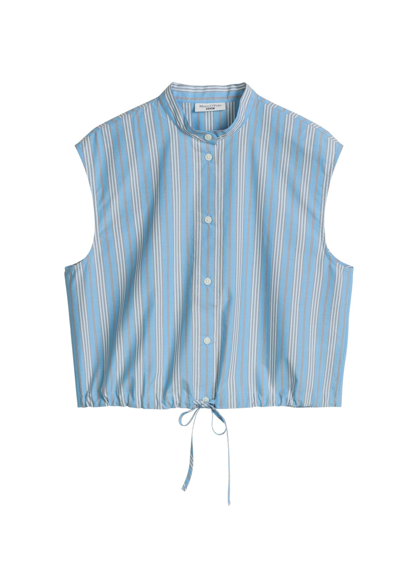 Marc O`Polo denim Damen Blusen Light Blue_Mult