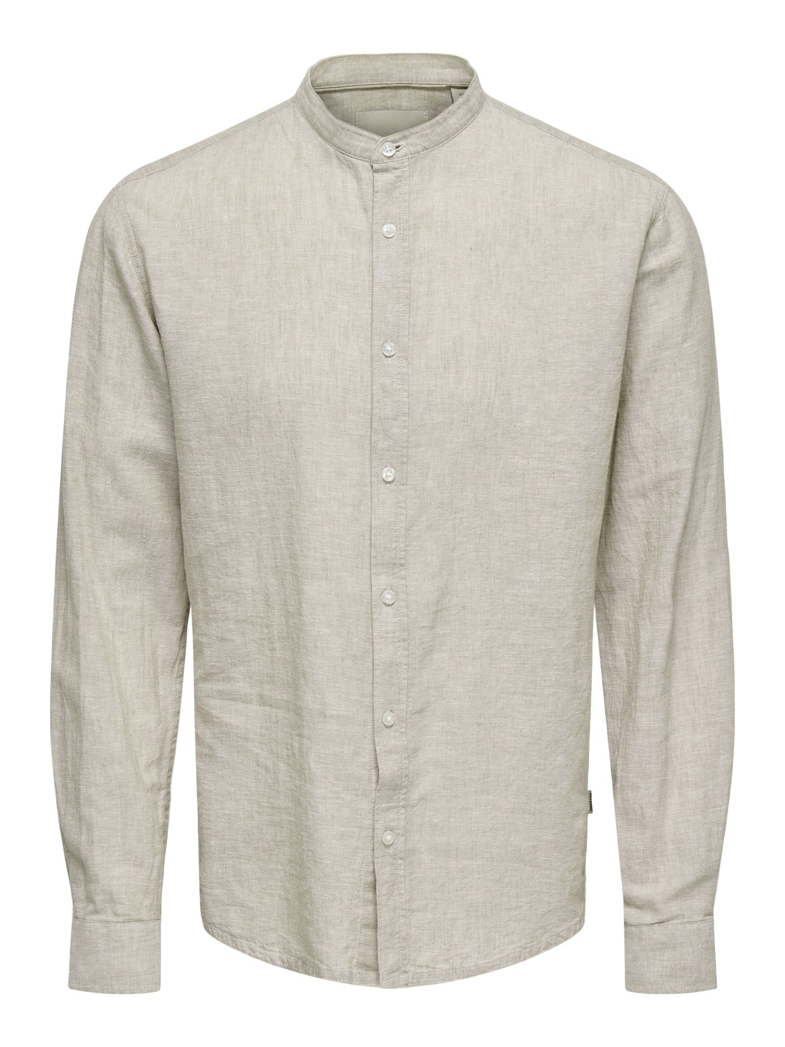 Only & Sons Herren Hemden lang Chinchilla