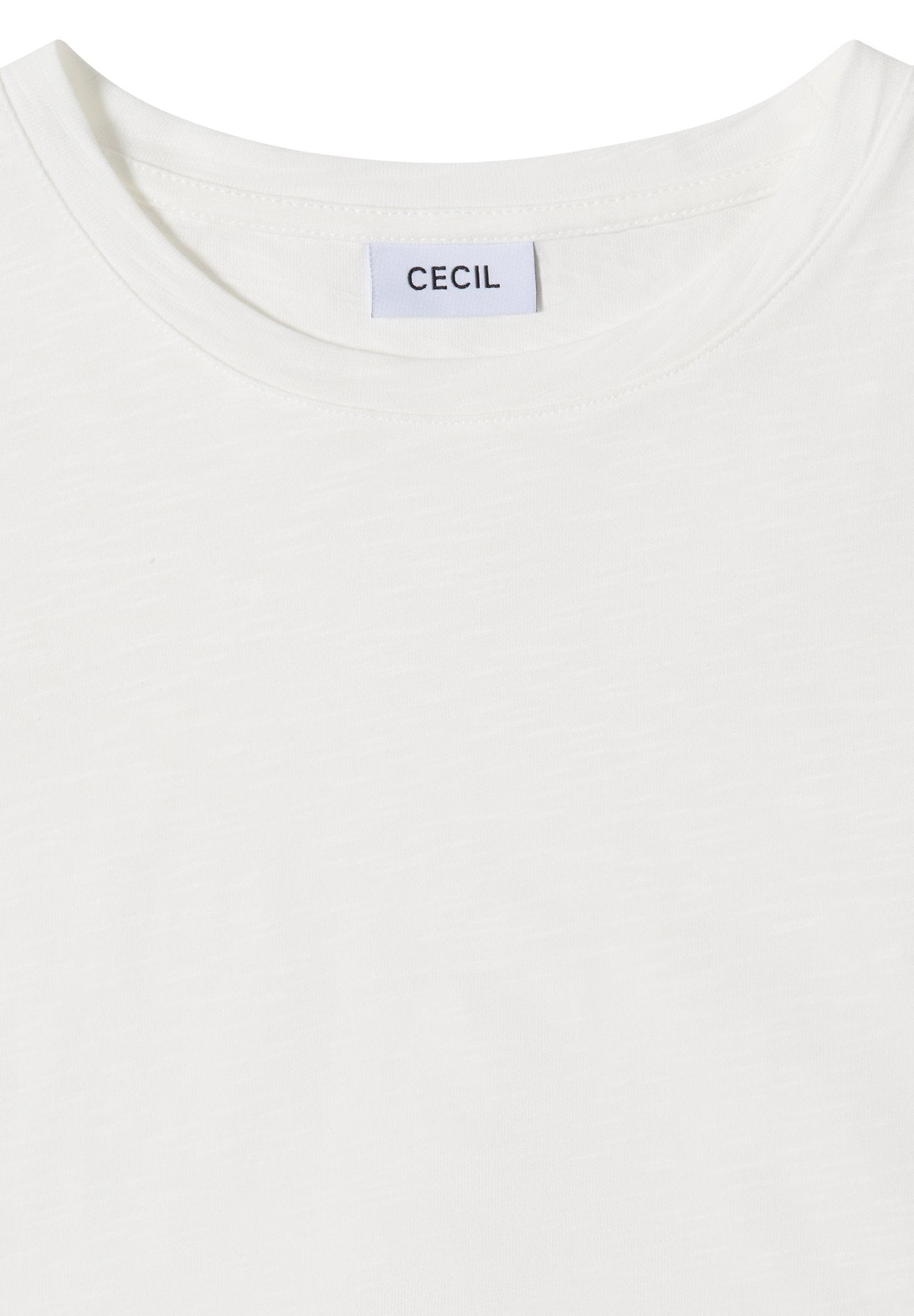 Cecil Damen T-Shirts Vanilla W