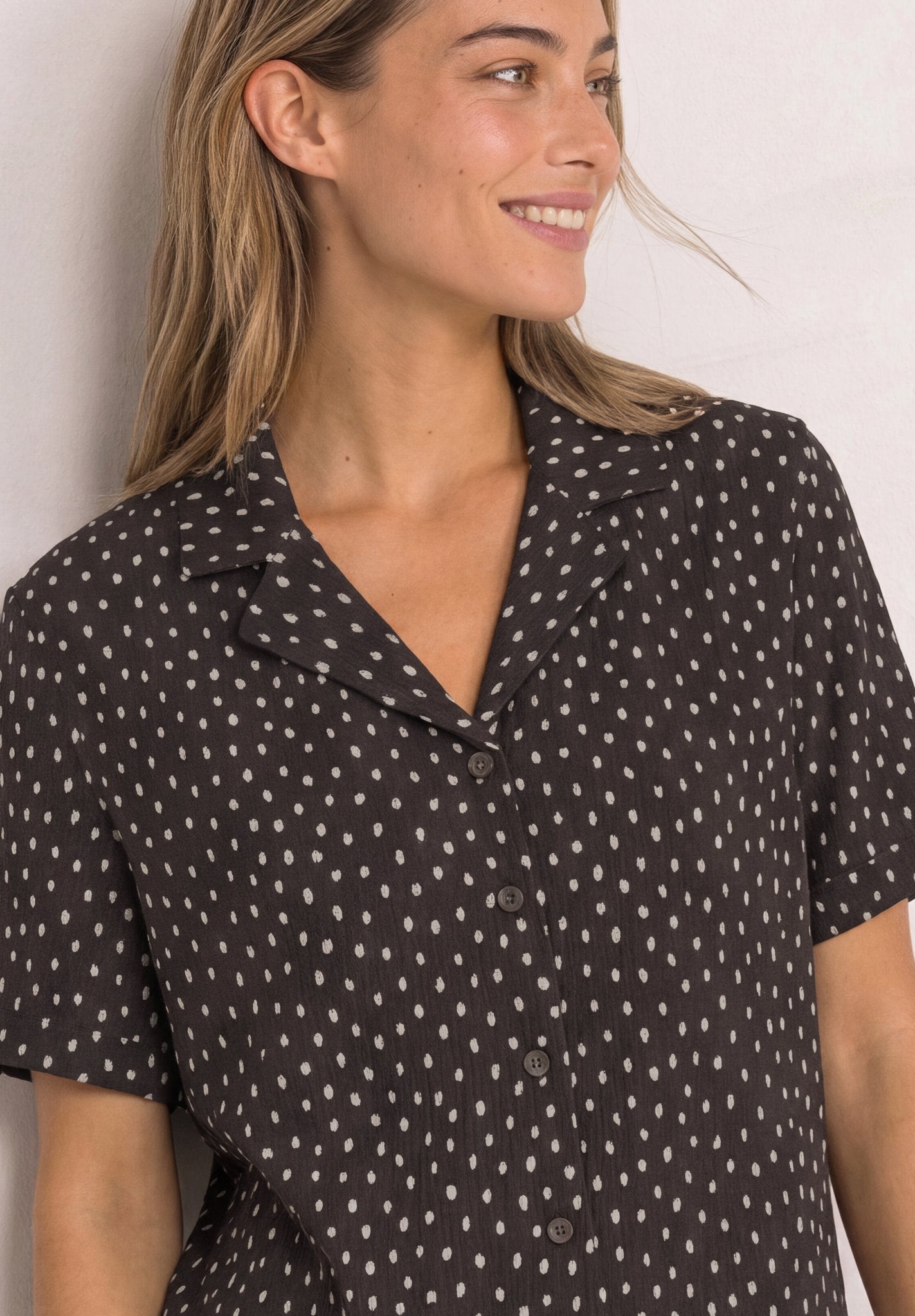 Street One Damen T-Shirts Black Cof