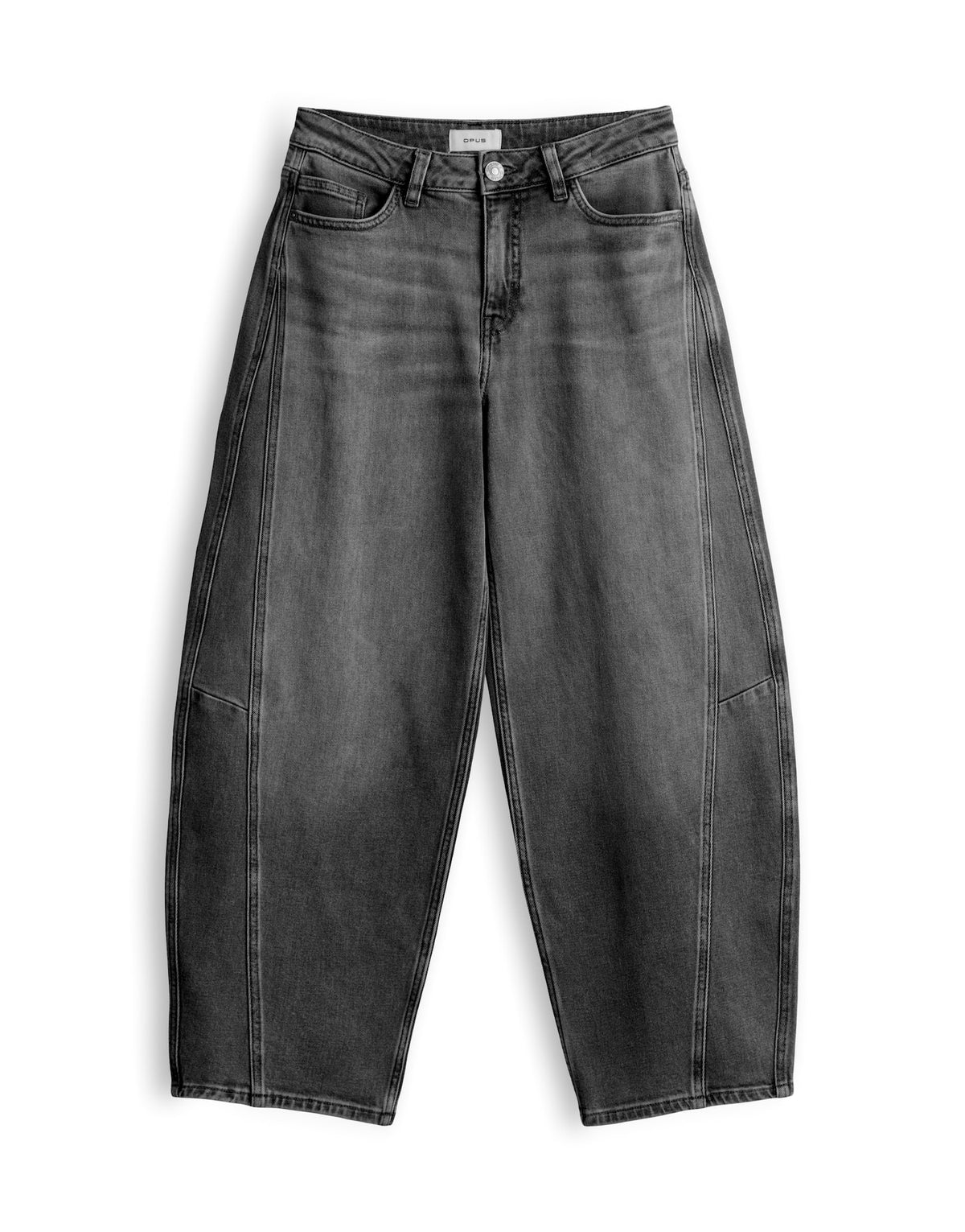 Opus Damen Jeans Mid Grey
