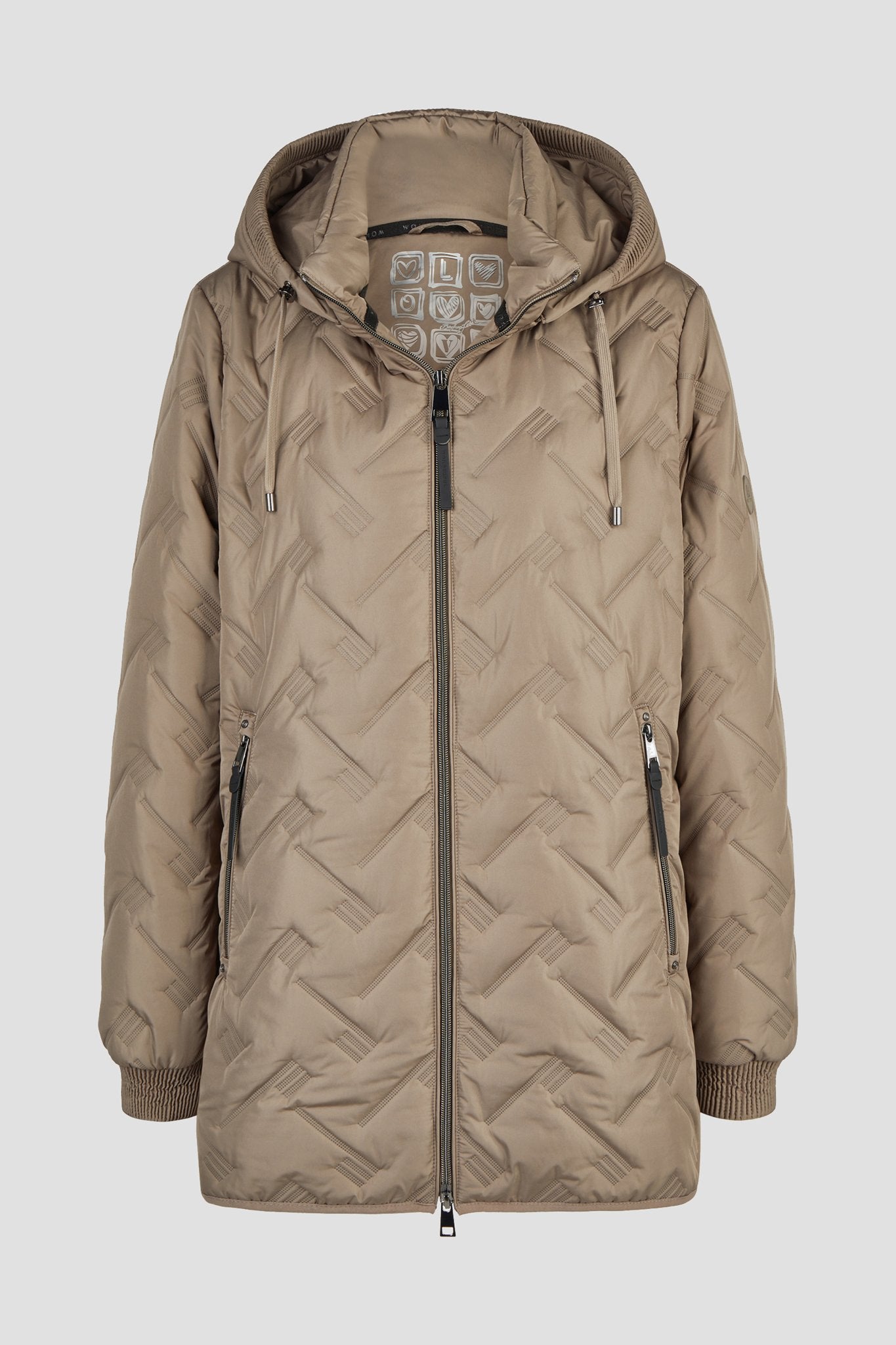 Lebek Damen Jacken Taupe