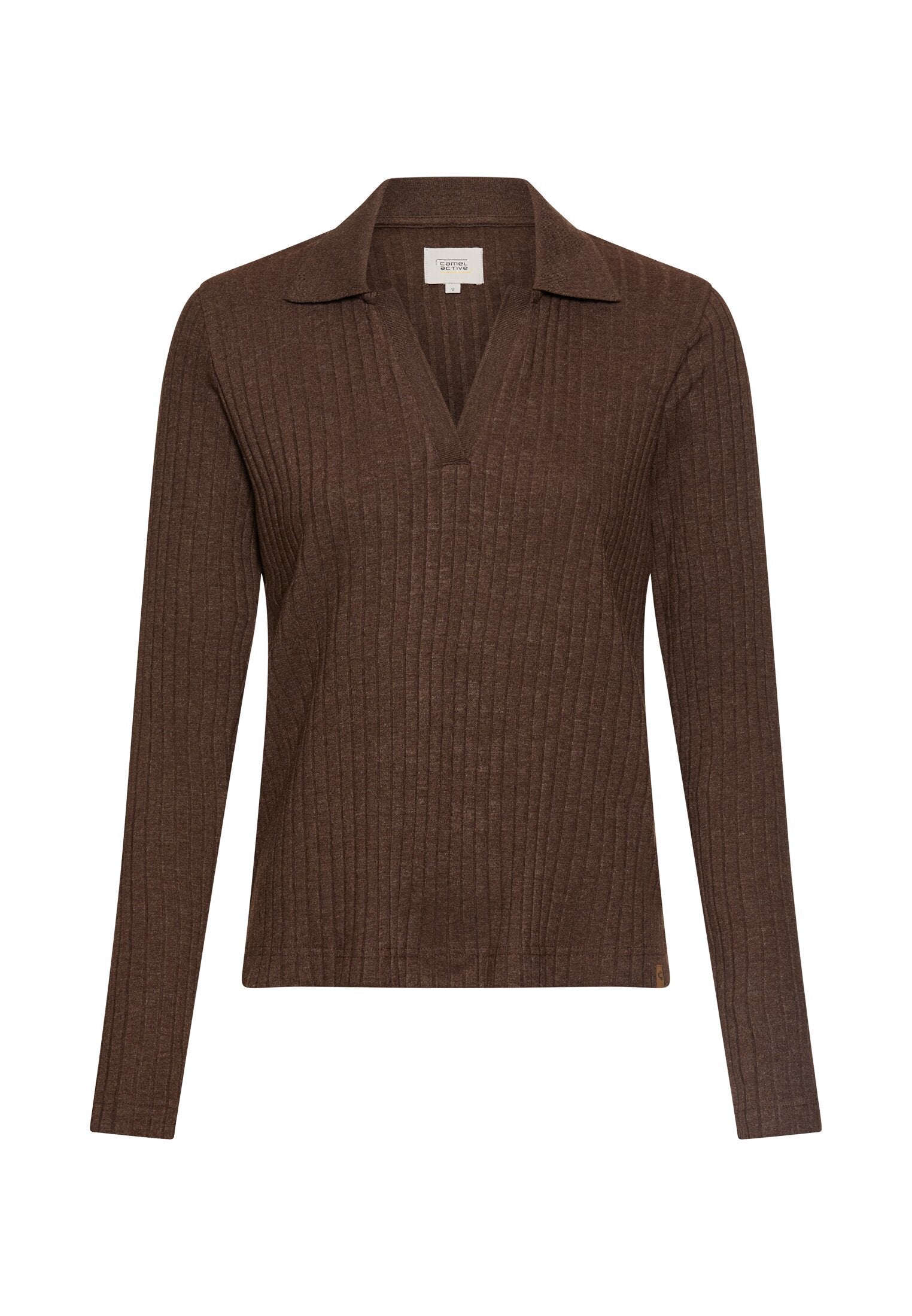 Camel active Damen T-Shirts Brown Melang