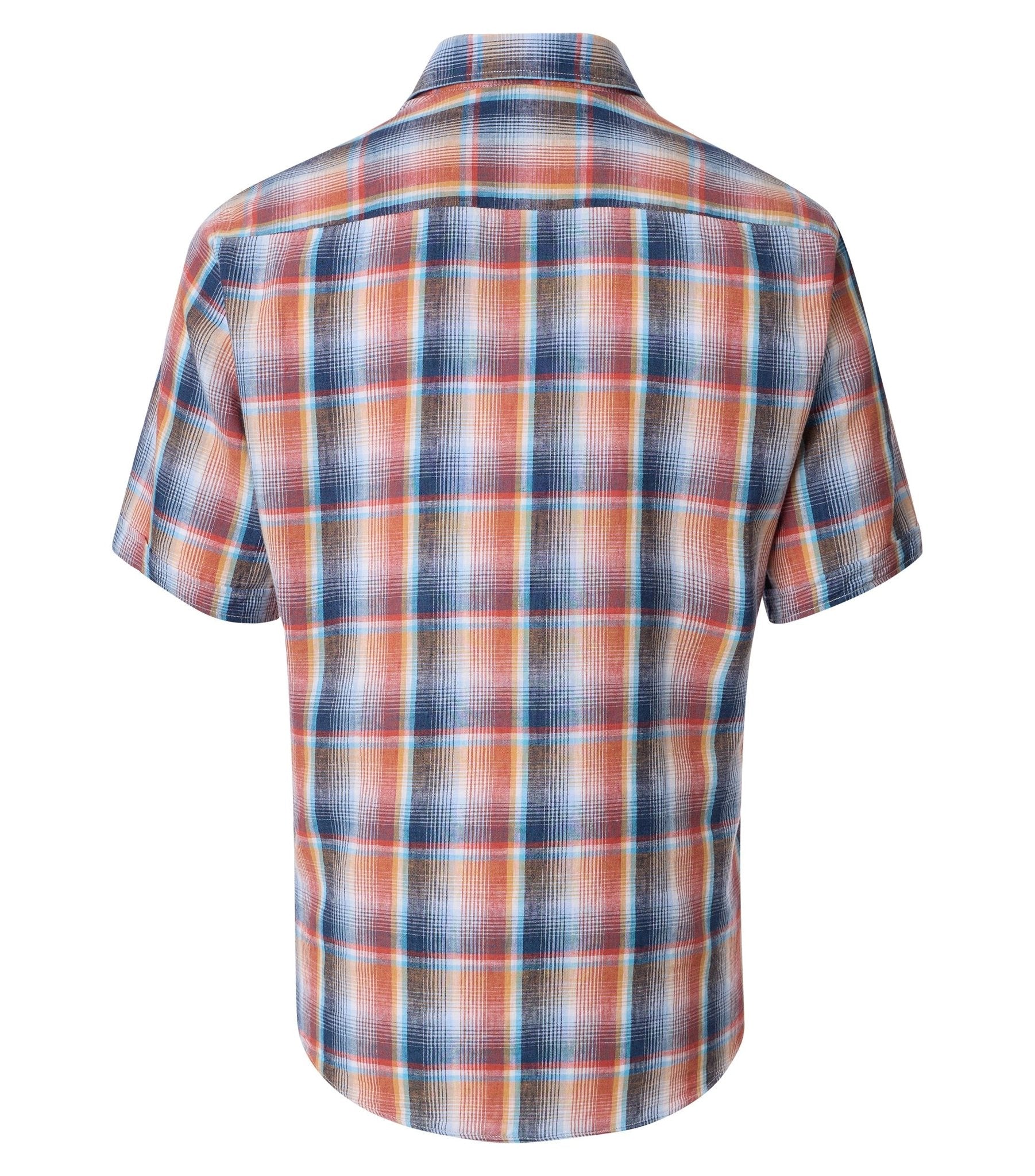 Casa Moda Herren Hemden kurz Orange