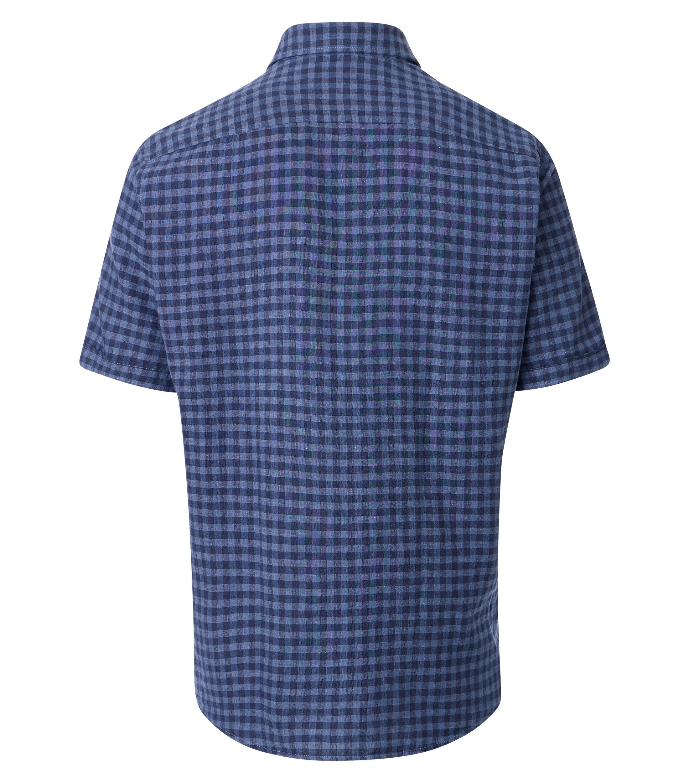 Casa Moda Herren Hemden kurz Blau