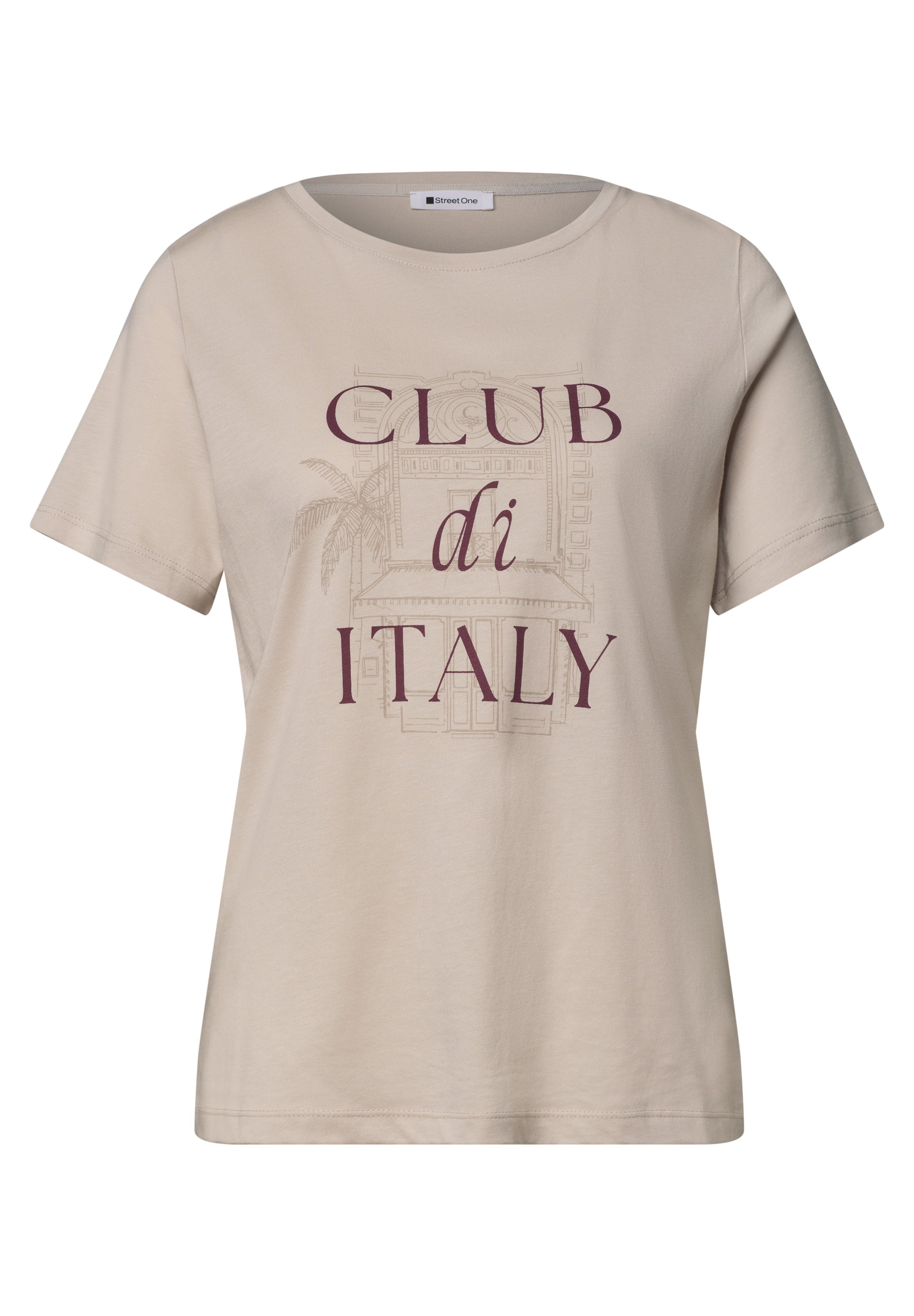 Street One Damen T-Shirts Clay Sand