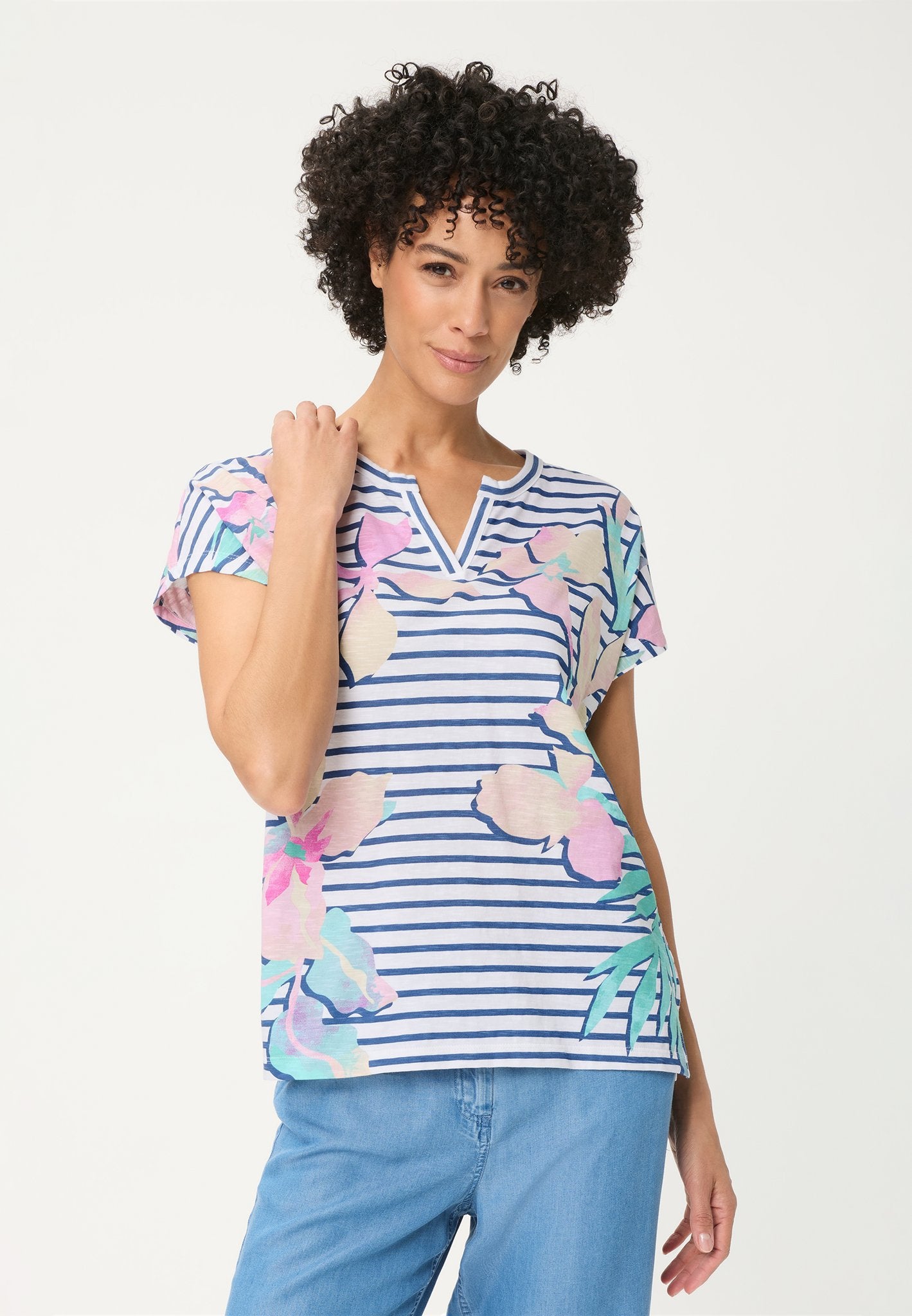 Olsen Damen T-Shirts Indigo