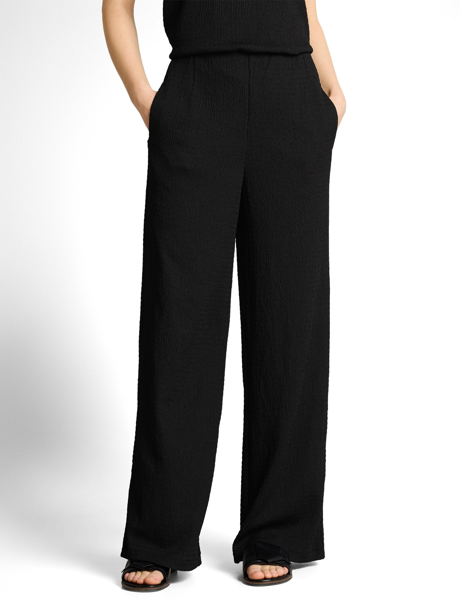 Tom Tailor denim Damen Hosen Deep Black