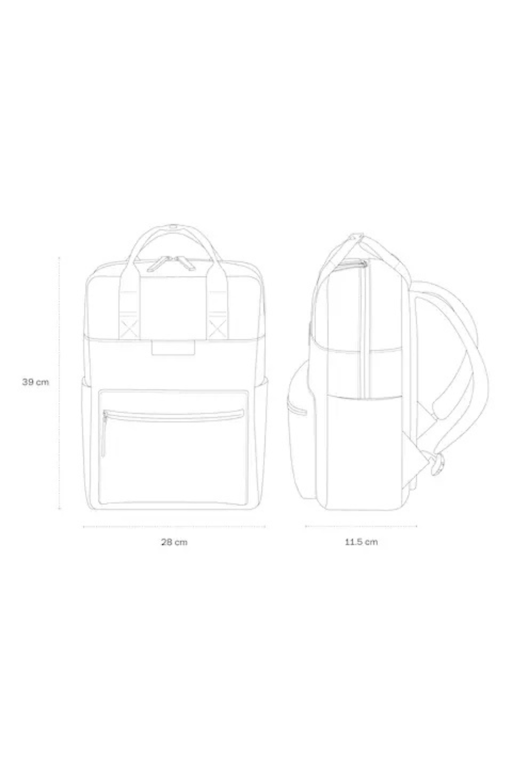 Kapten & Son Rucksack Chocolate Brown