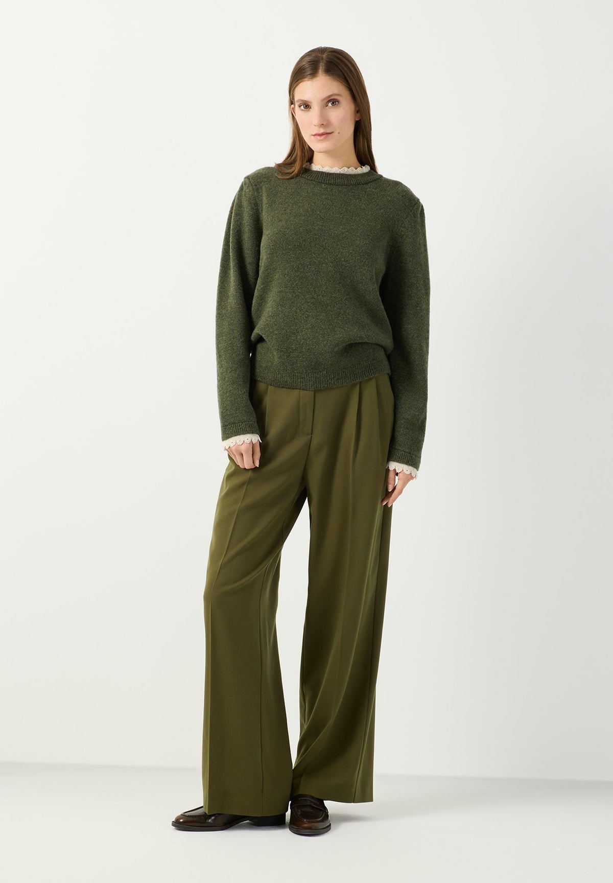 More & More Damen Hosen Modern Gre