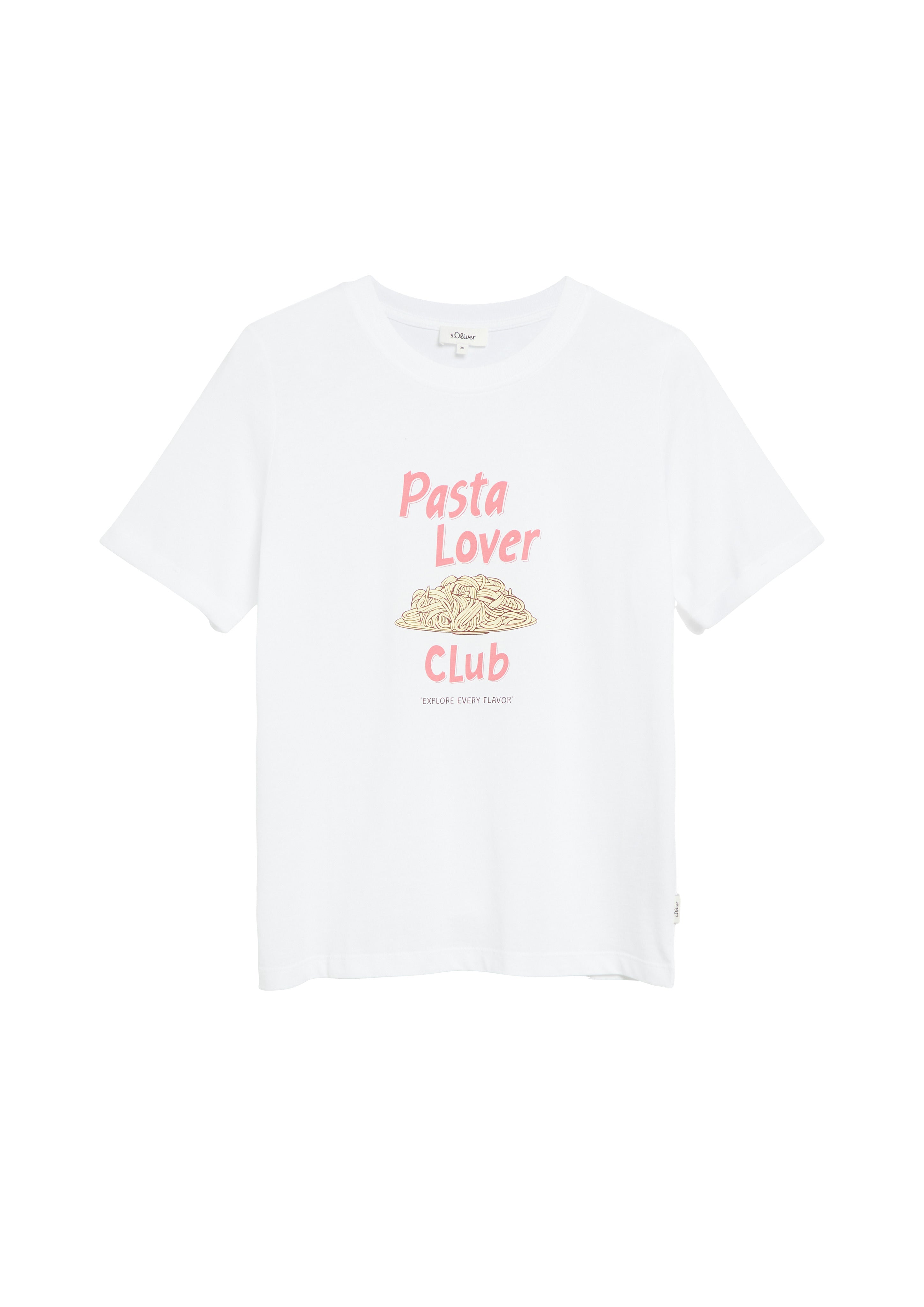 S. Oliver red Damen T-Shirts White