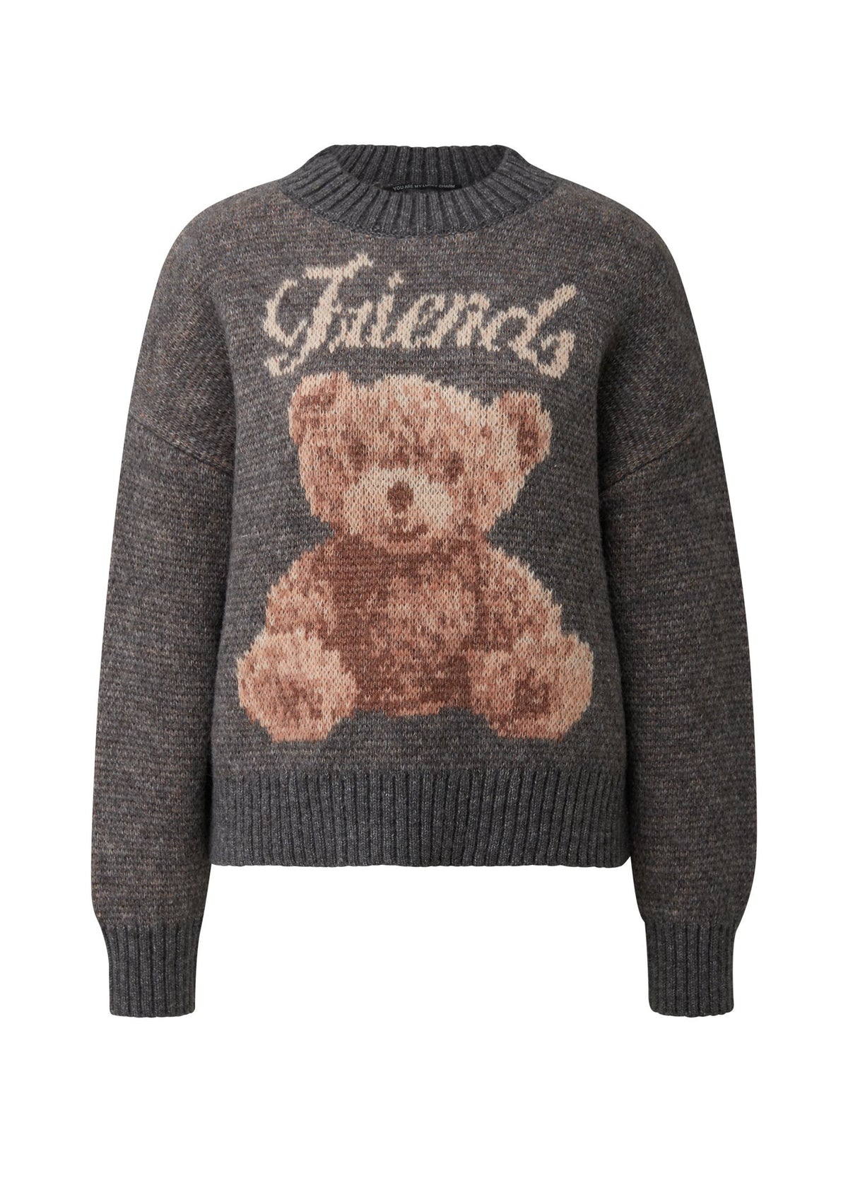 QS by S.Oliver Damen Pullover X Grey/Black