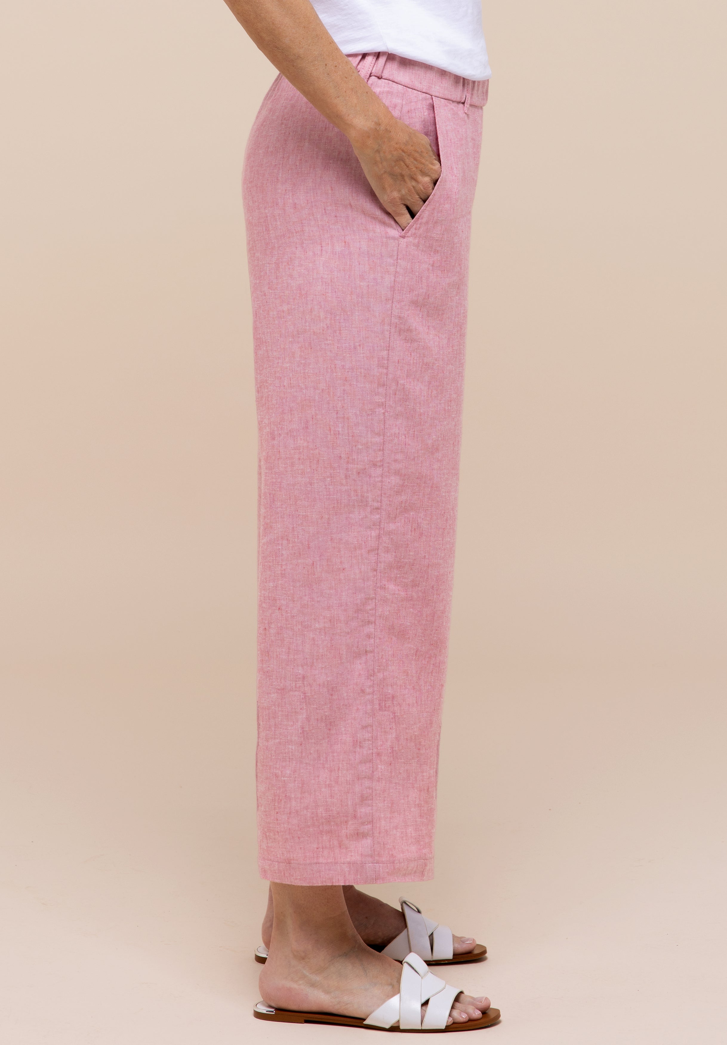 Bianca Damen Hosen Raspberry Melan