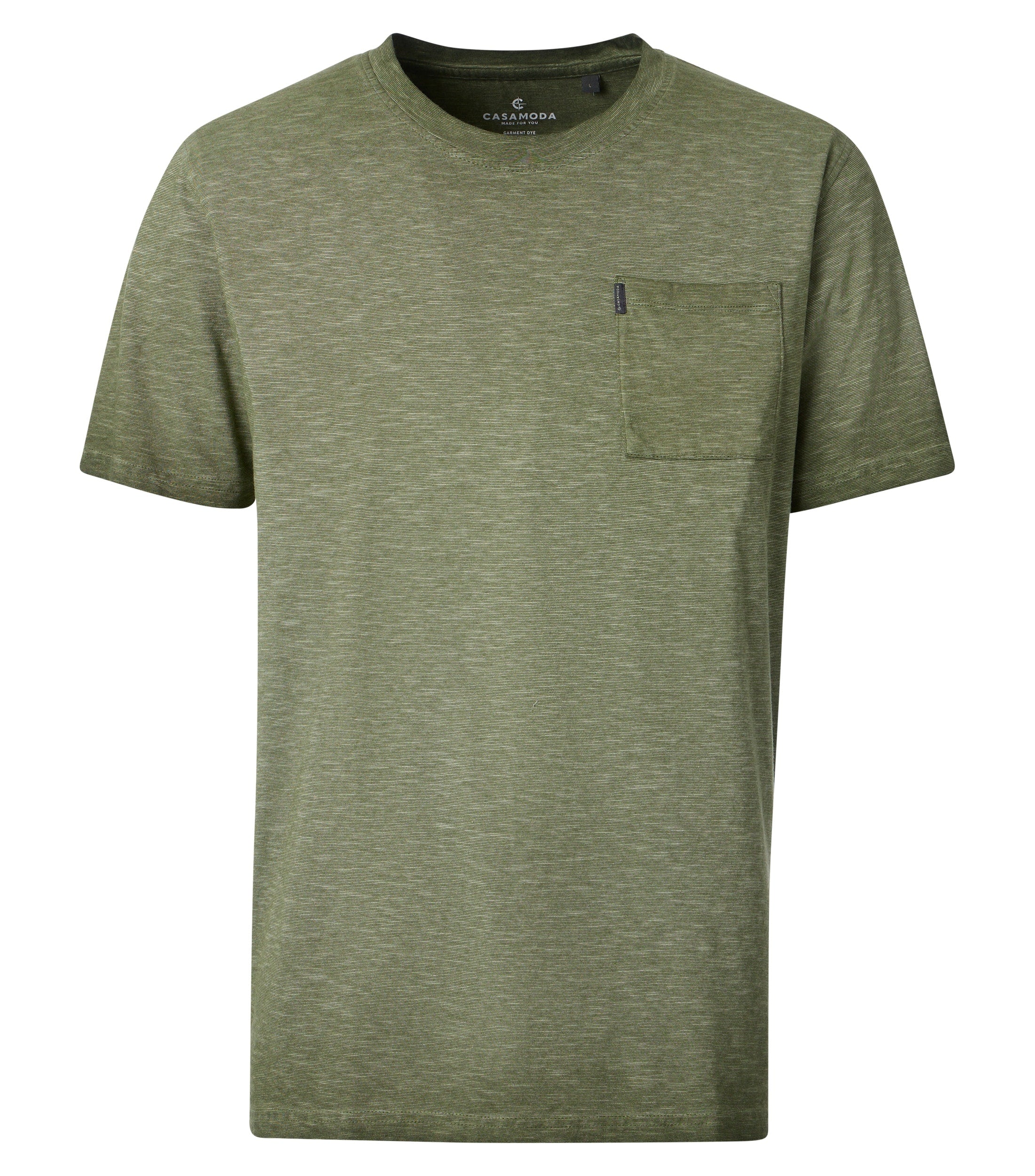 Casa Moda Herren T-Shirts kurz Gruen