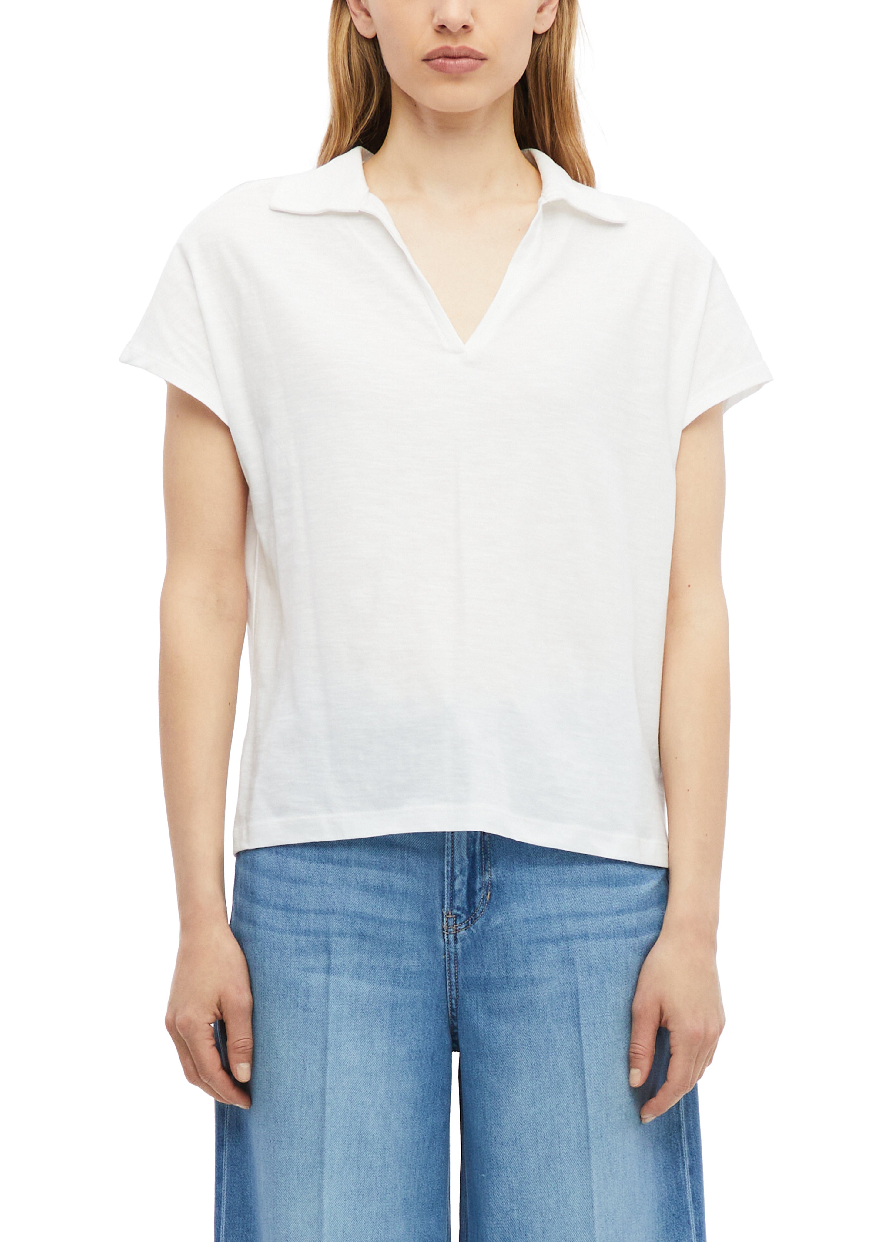 S. Oliver red Damen T-Shirts White