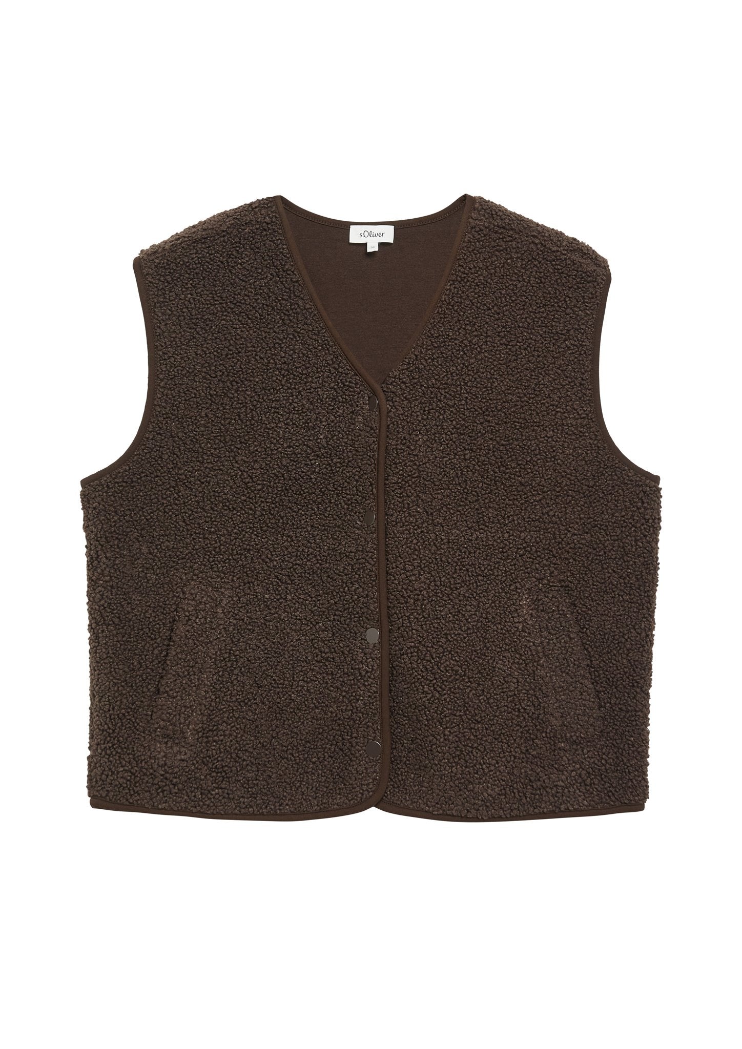 S. Oliver red Damen Indoorwesten Brown