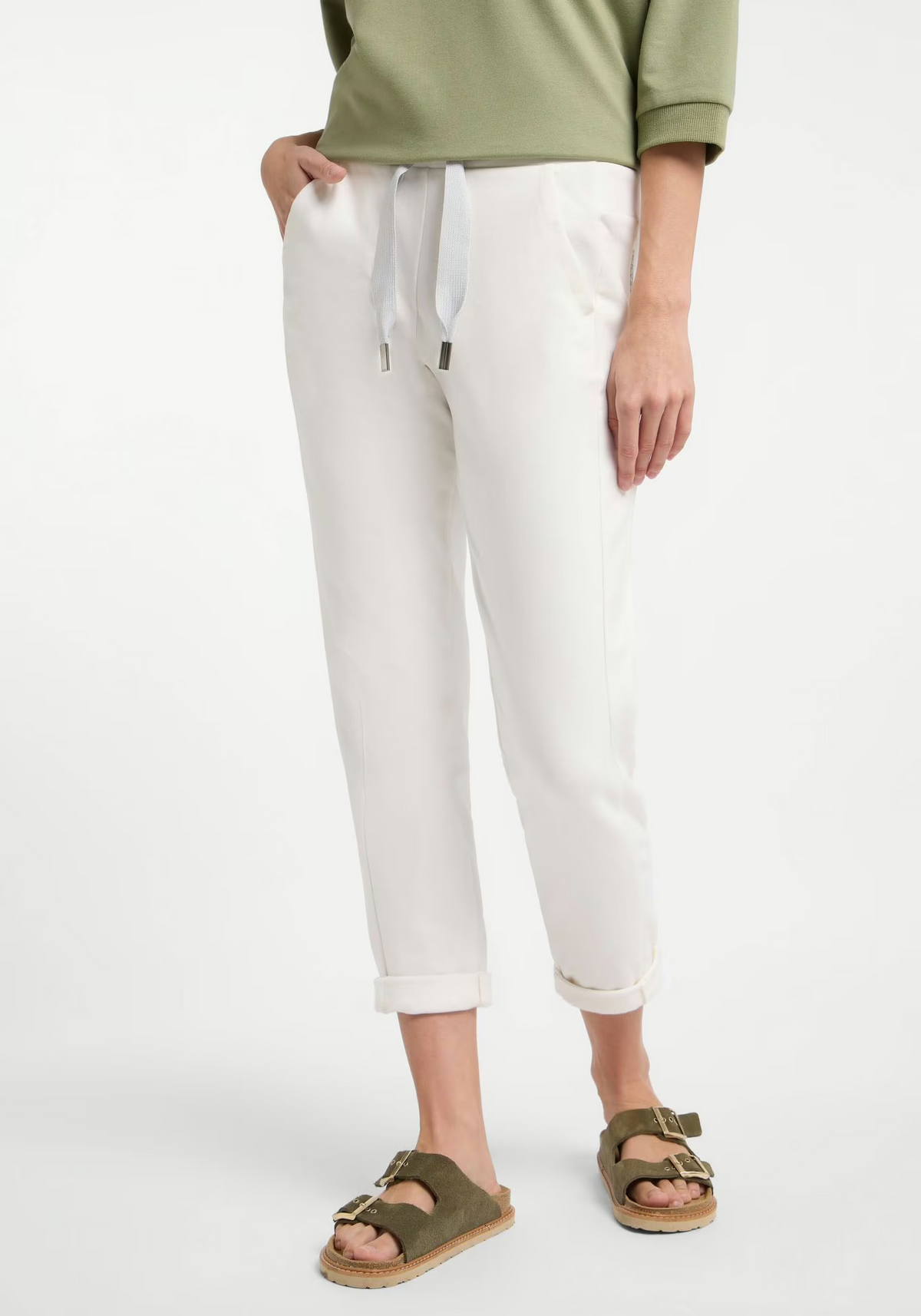 Elbsand Damen Hosen Cloud White