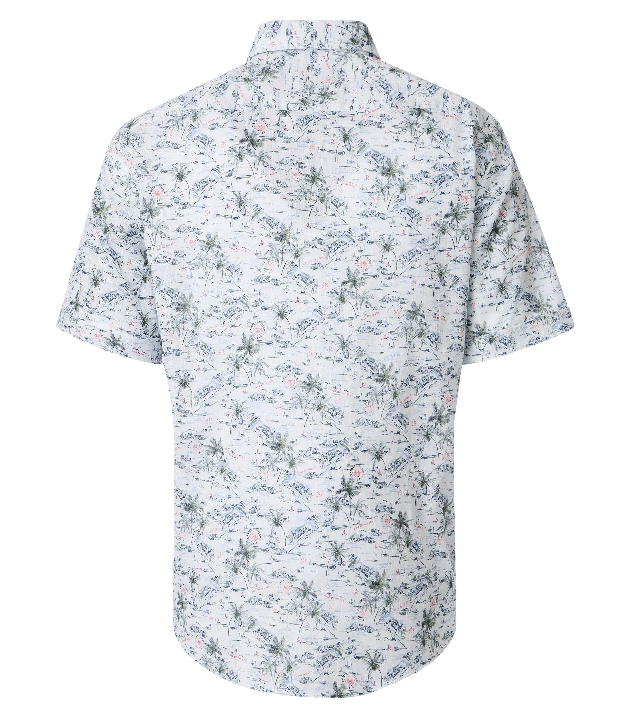Casa Moda Herren Hemden kurz Gruen