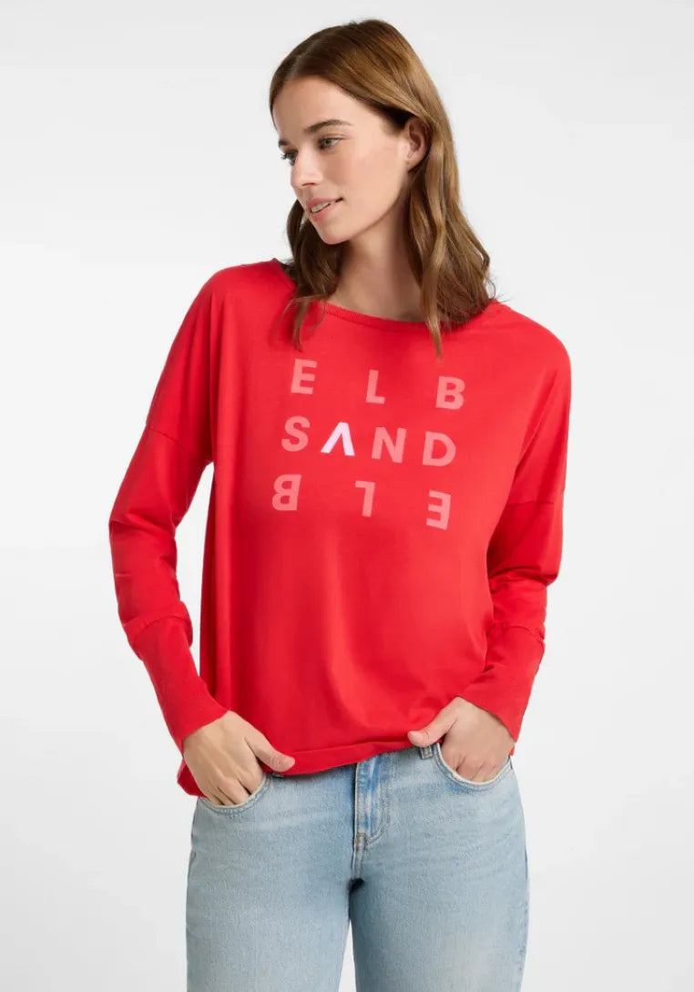 Elbsand Damen T-Shirts Barberry