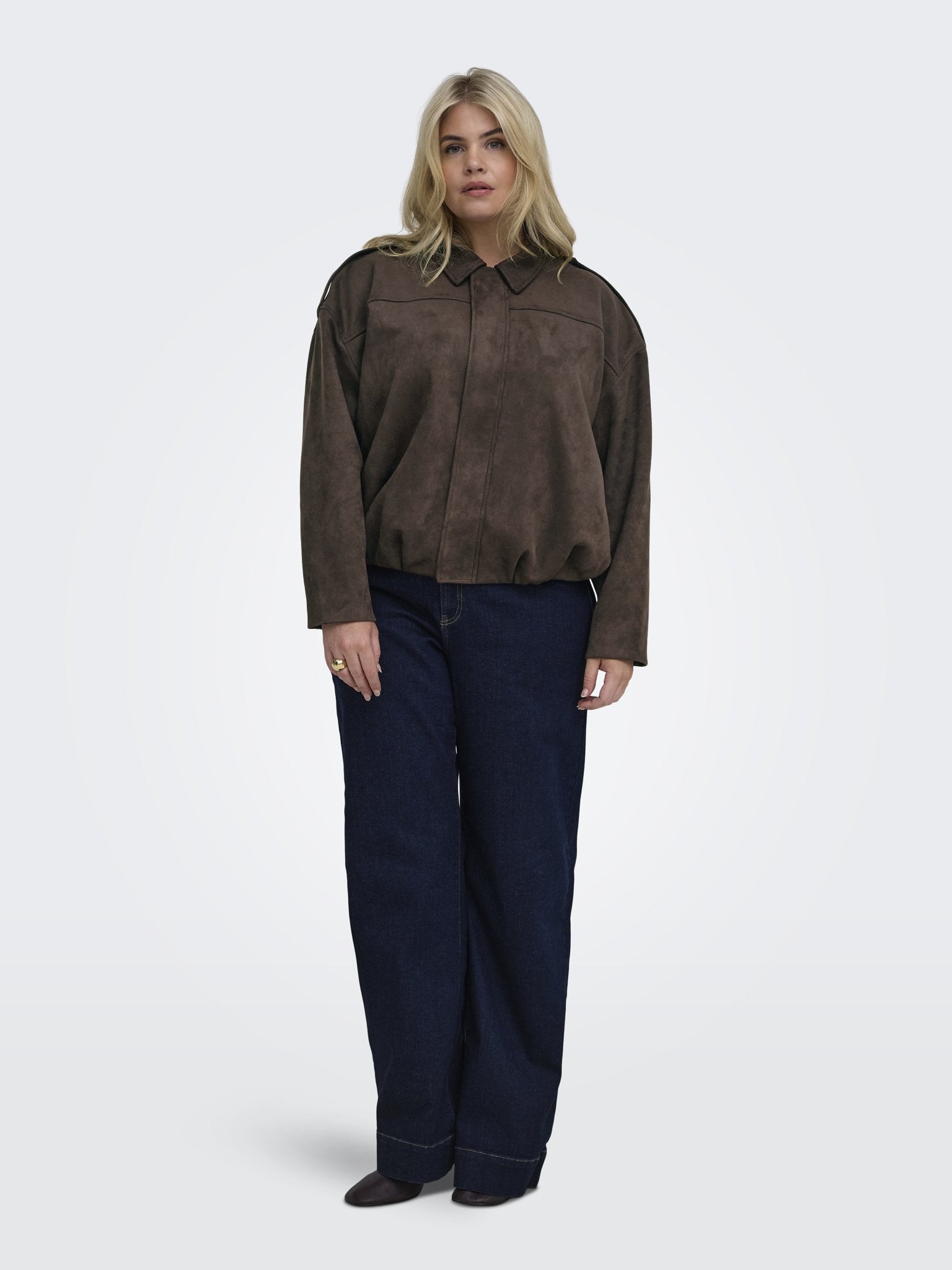 Only Carmakoma Damen Jacken Chocolate Torte
