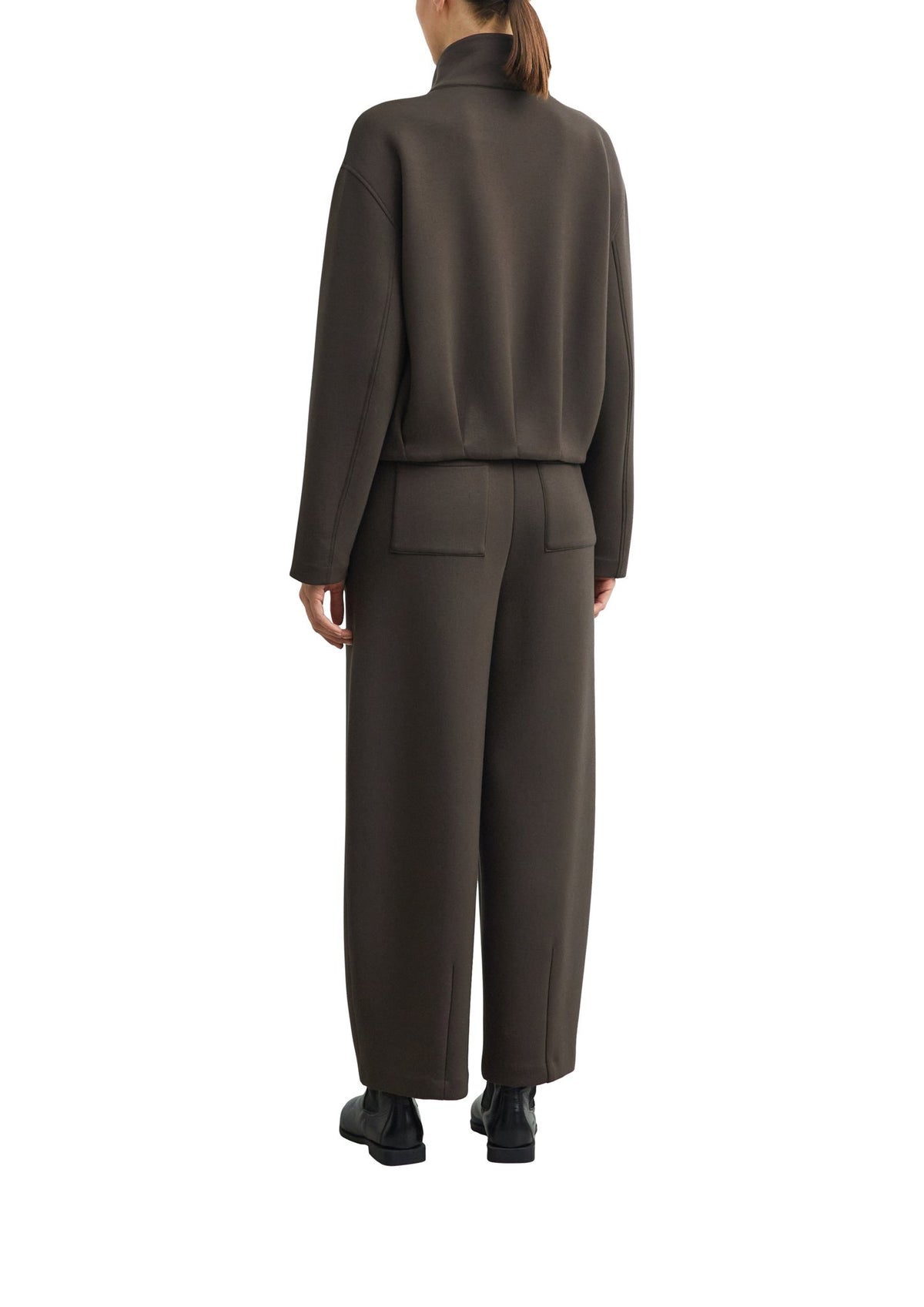 Comma Damen Hosen Brown