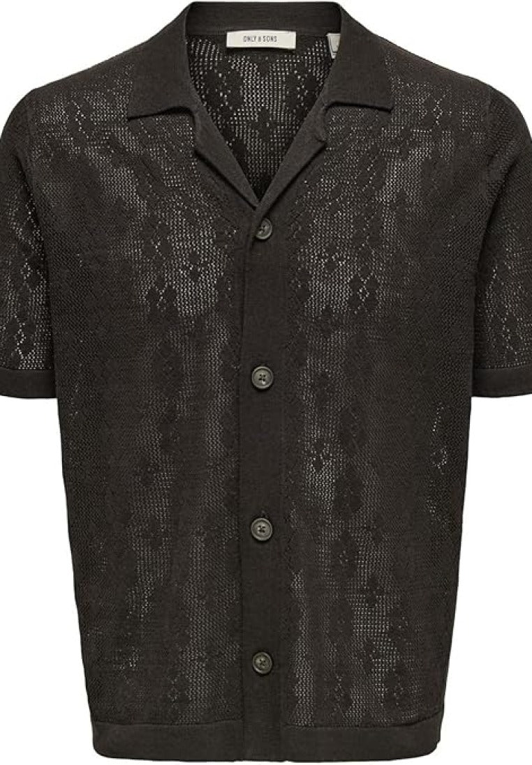 Only & Sons Herren Strickjacken Demitasse