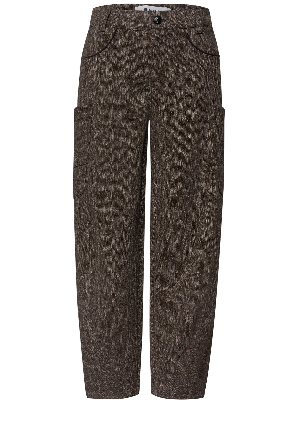 Street One Damen Hosen Black Cof