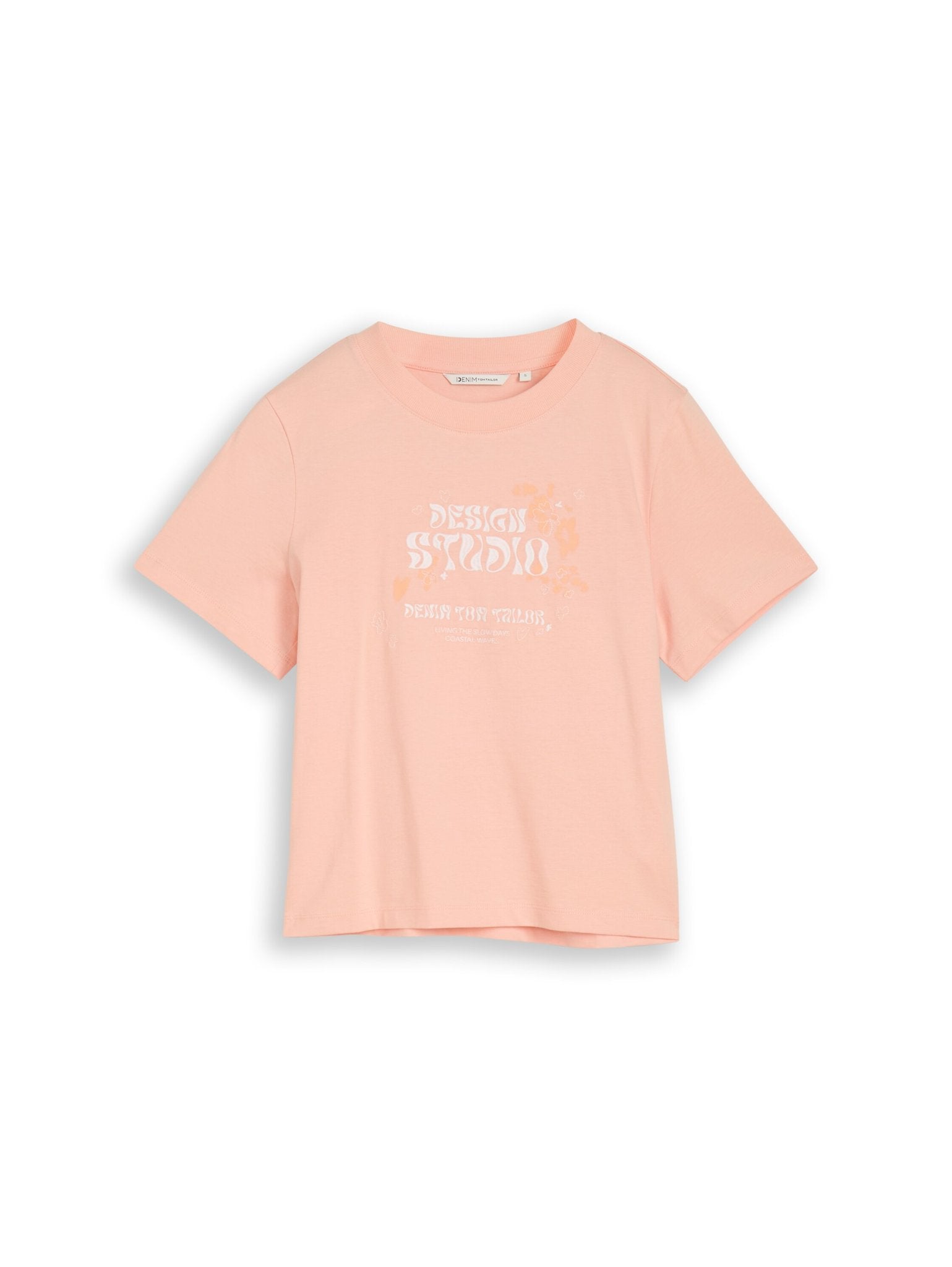 Tom Tailor denim Damen T-Shirts Orange Parfait