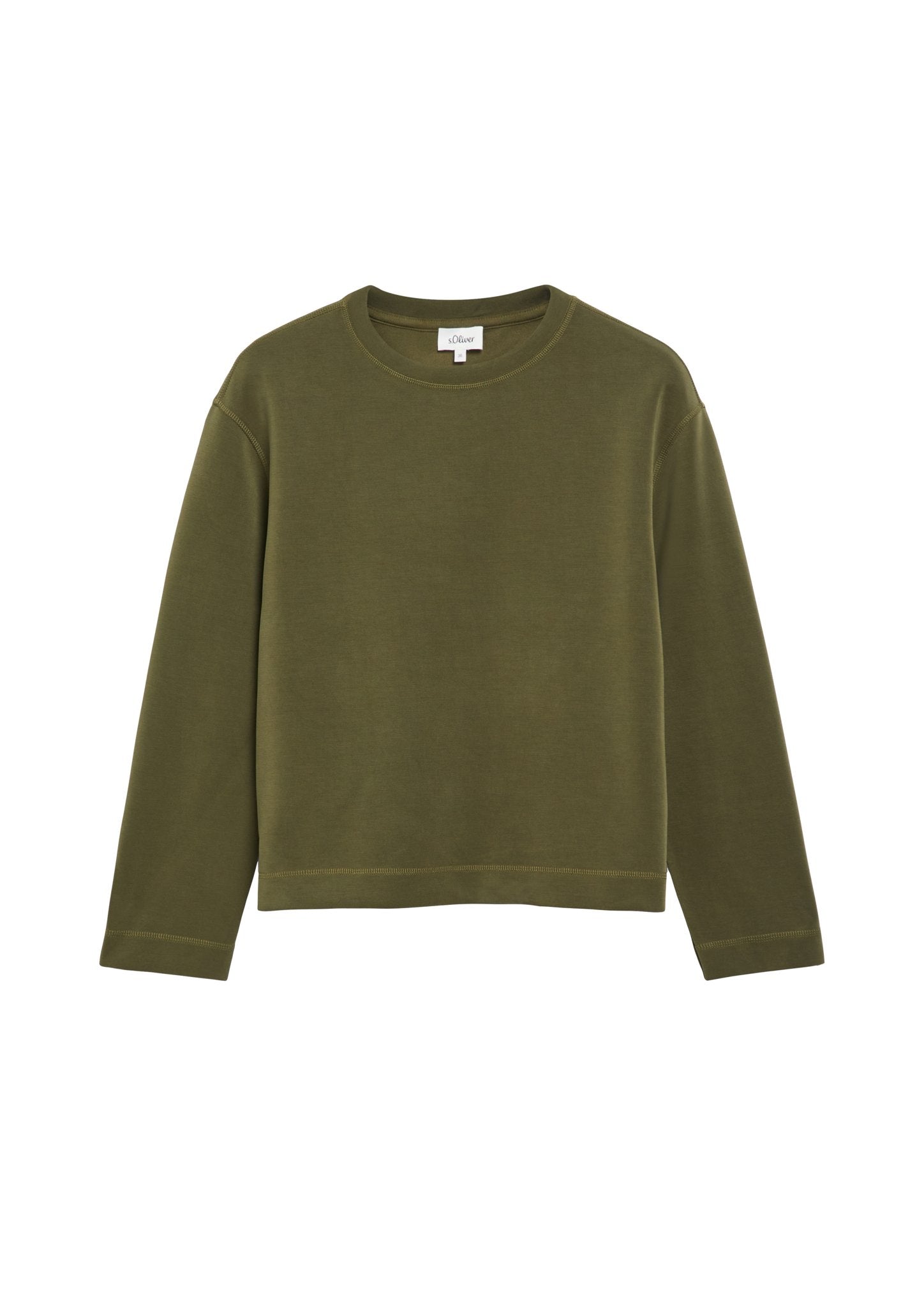 S. Oliver red Damen Sweatshirts Green