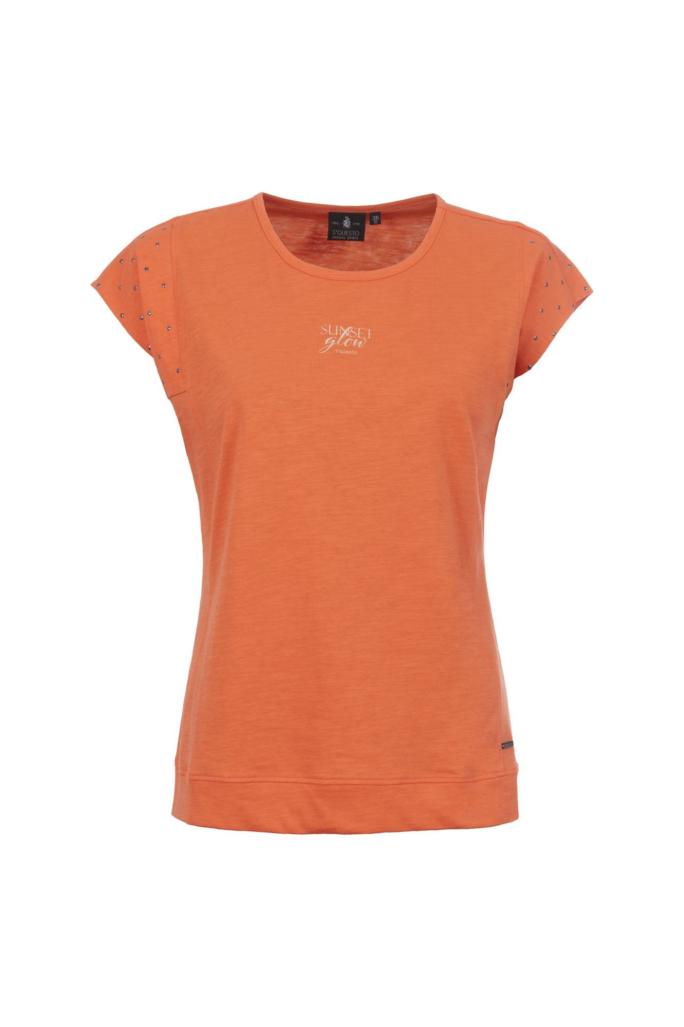Soquesto Damen T-Shirts Lachs