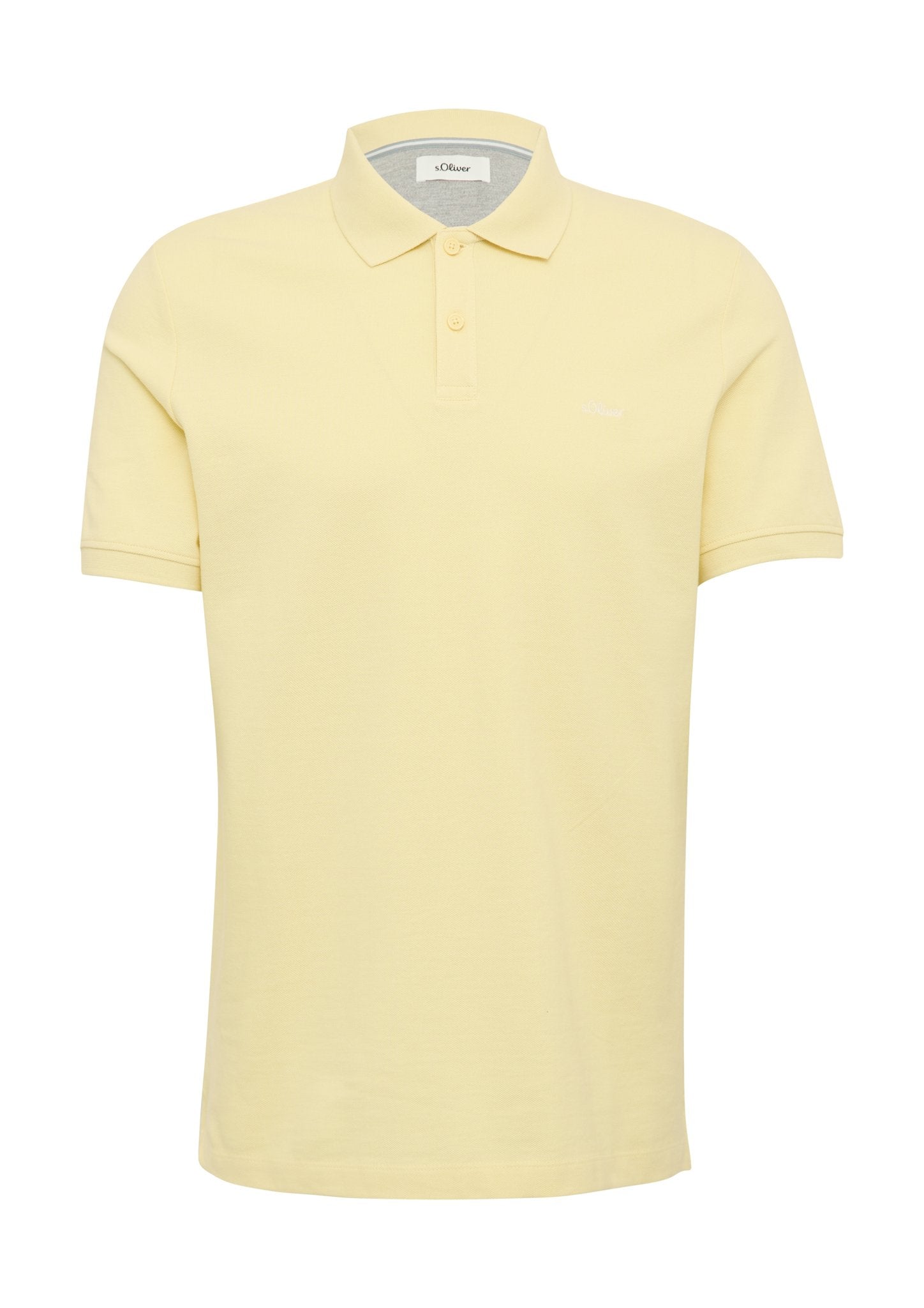 S. Oliver red Herren Polo-Shirts Yellow