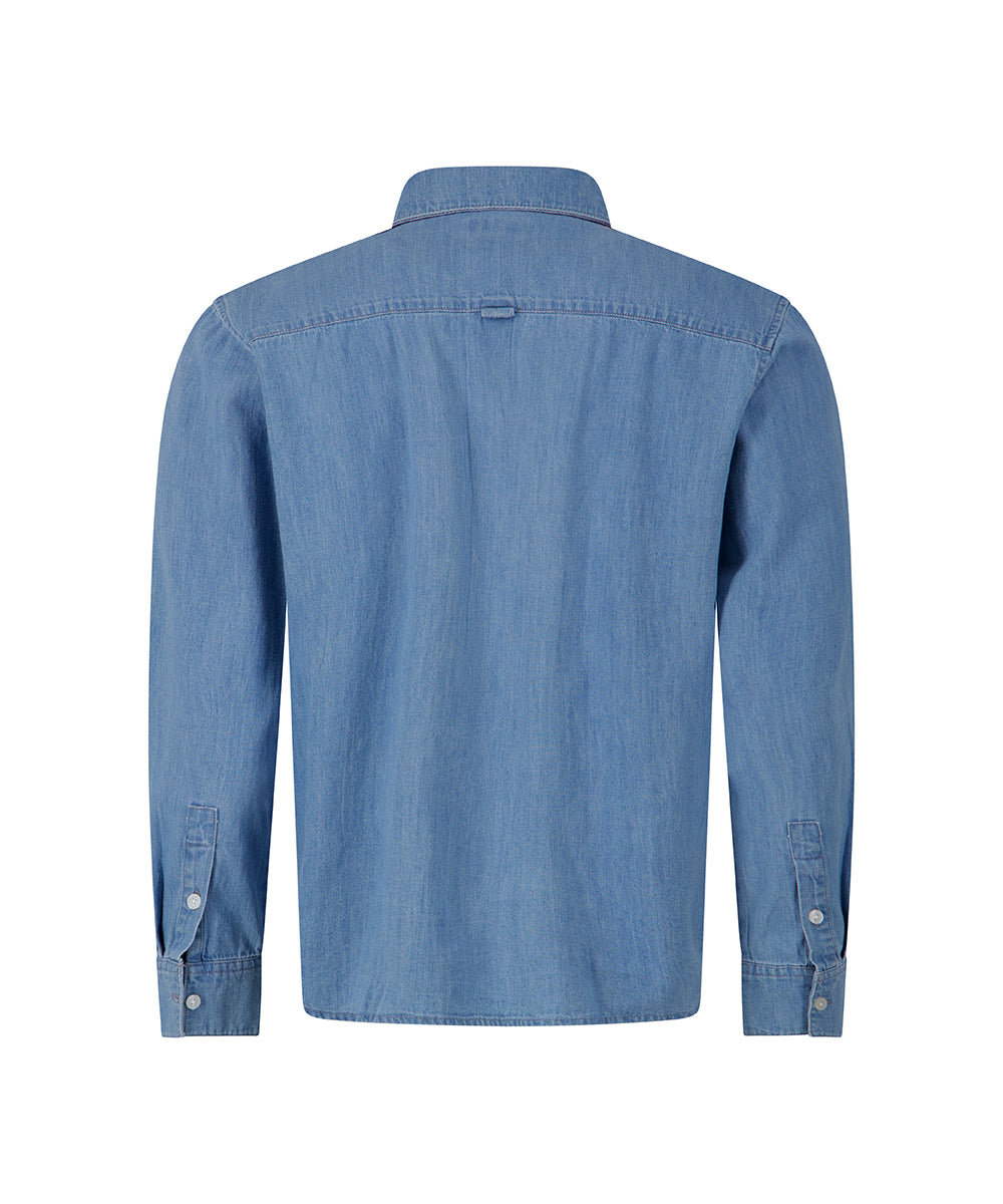 Pioneer Herren Hemden Sky Blue U