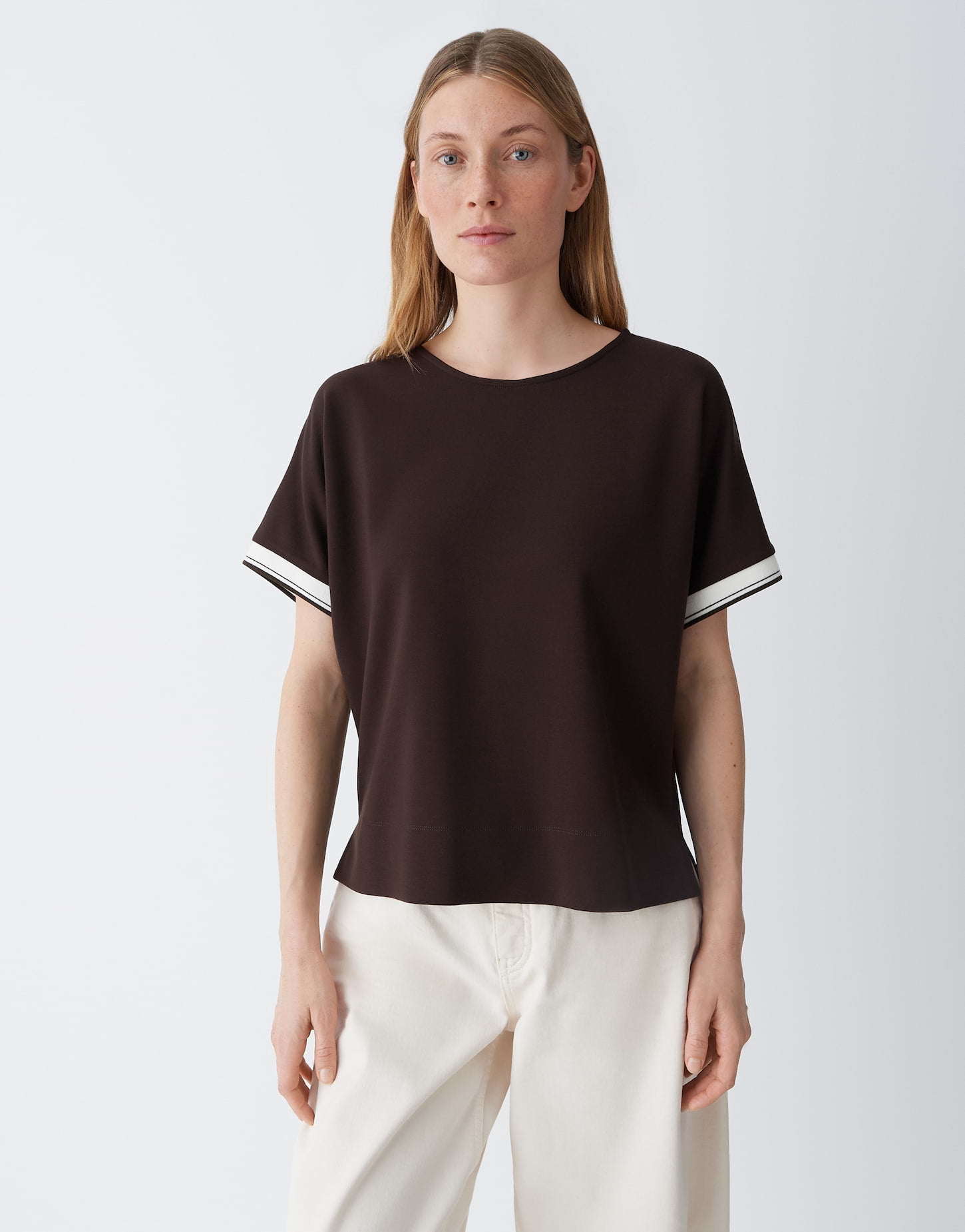 Opus Damen Sweatshirts Coffee Bean