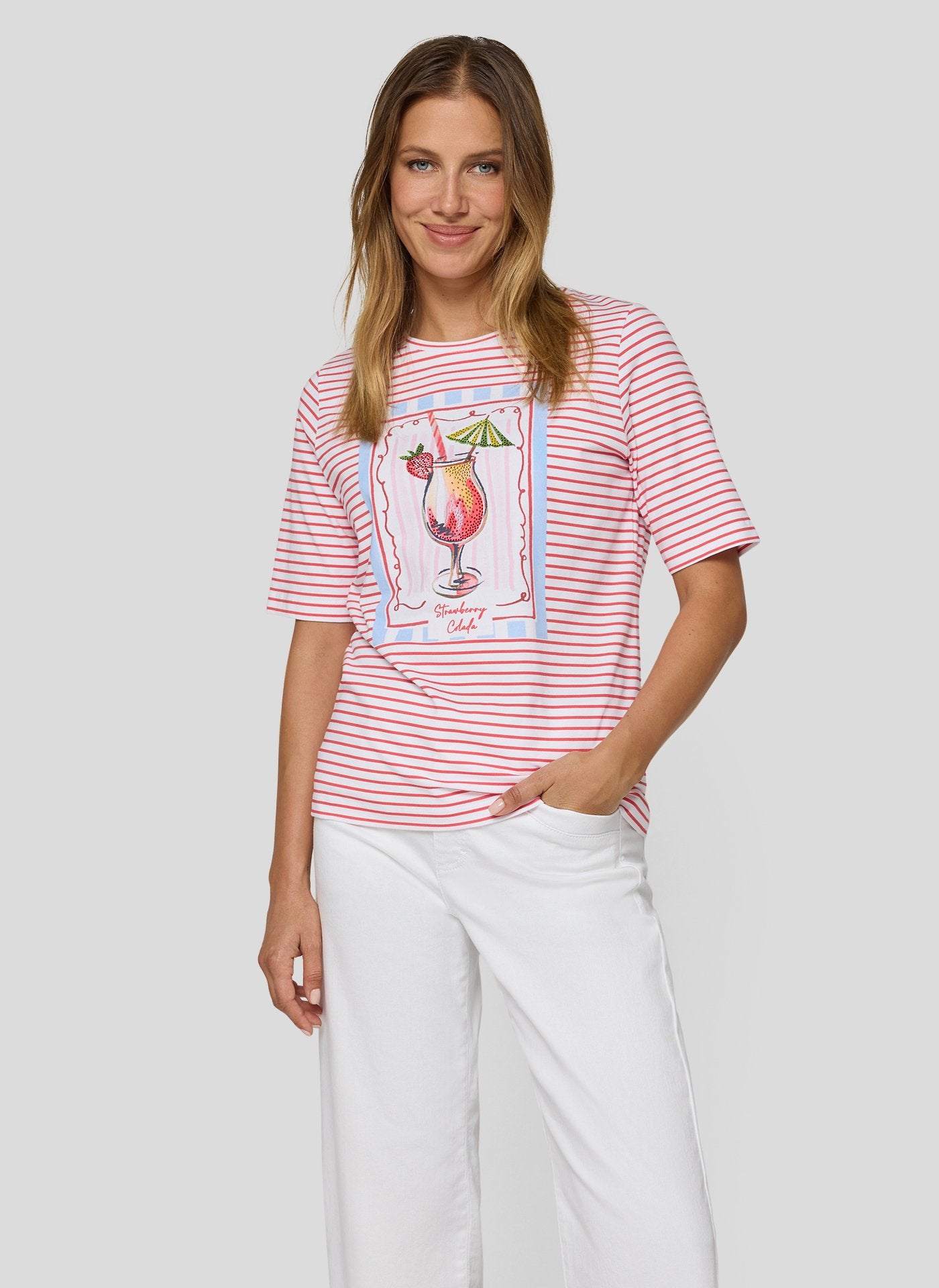 Rabe Damen T-Shirts Koralle