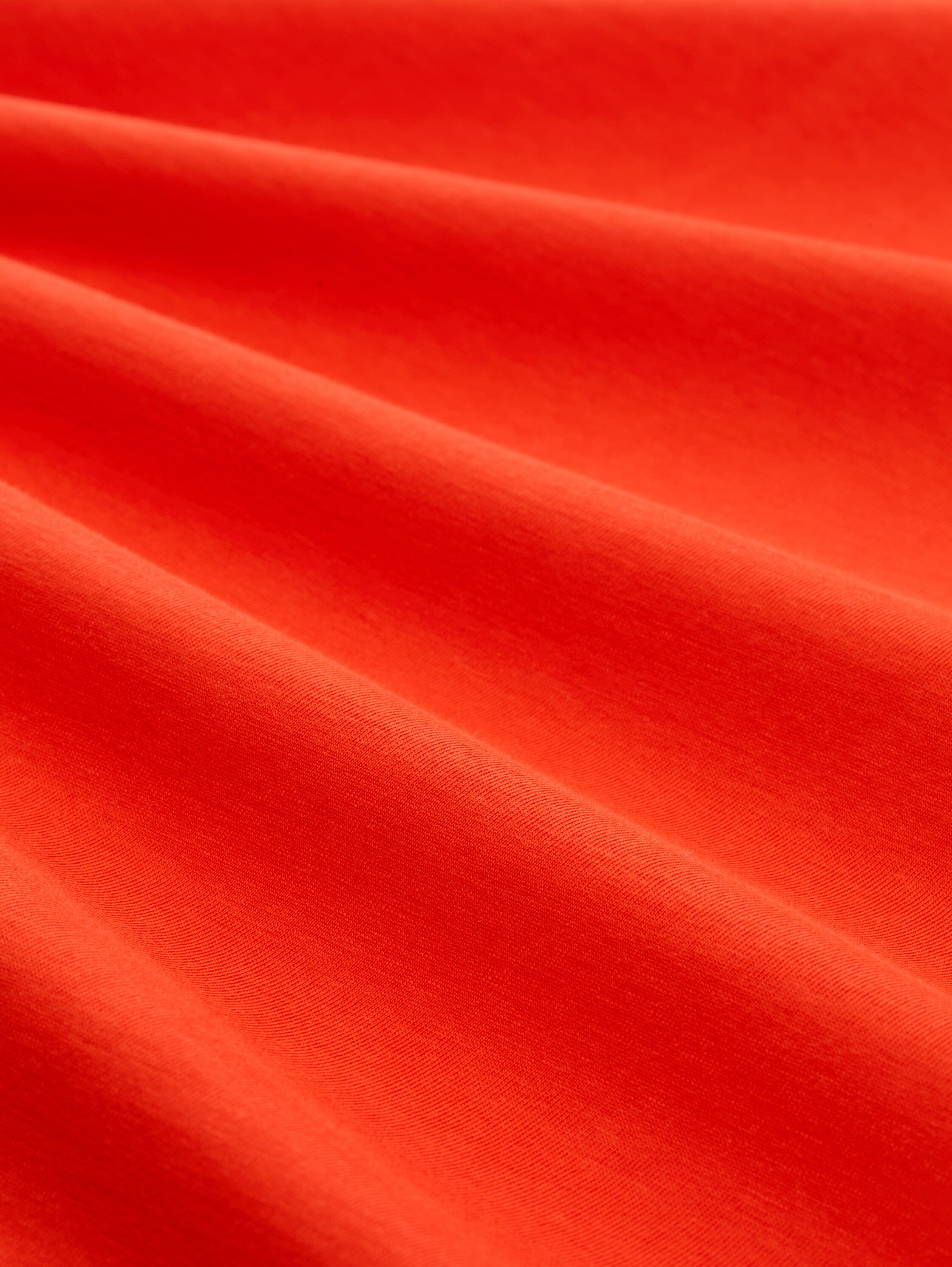 Tom Tailor Herren T-Shirts kurz Orange Red