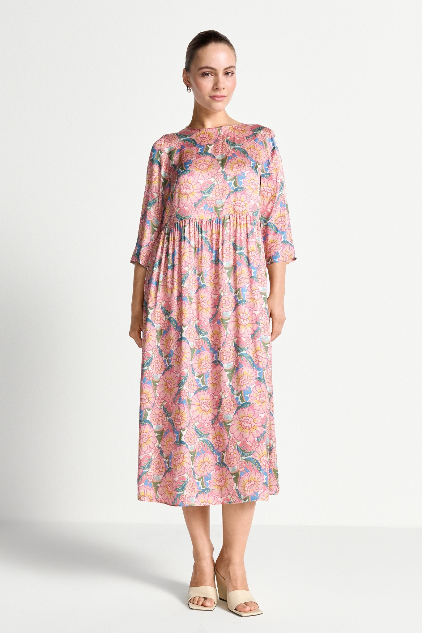 Rich & Royal Damen Kleider Soft Papaya