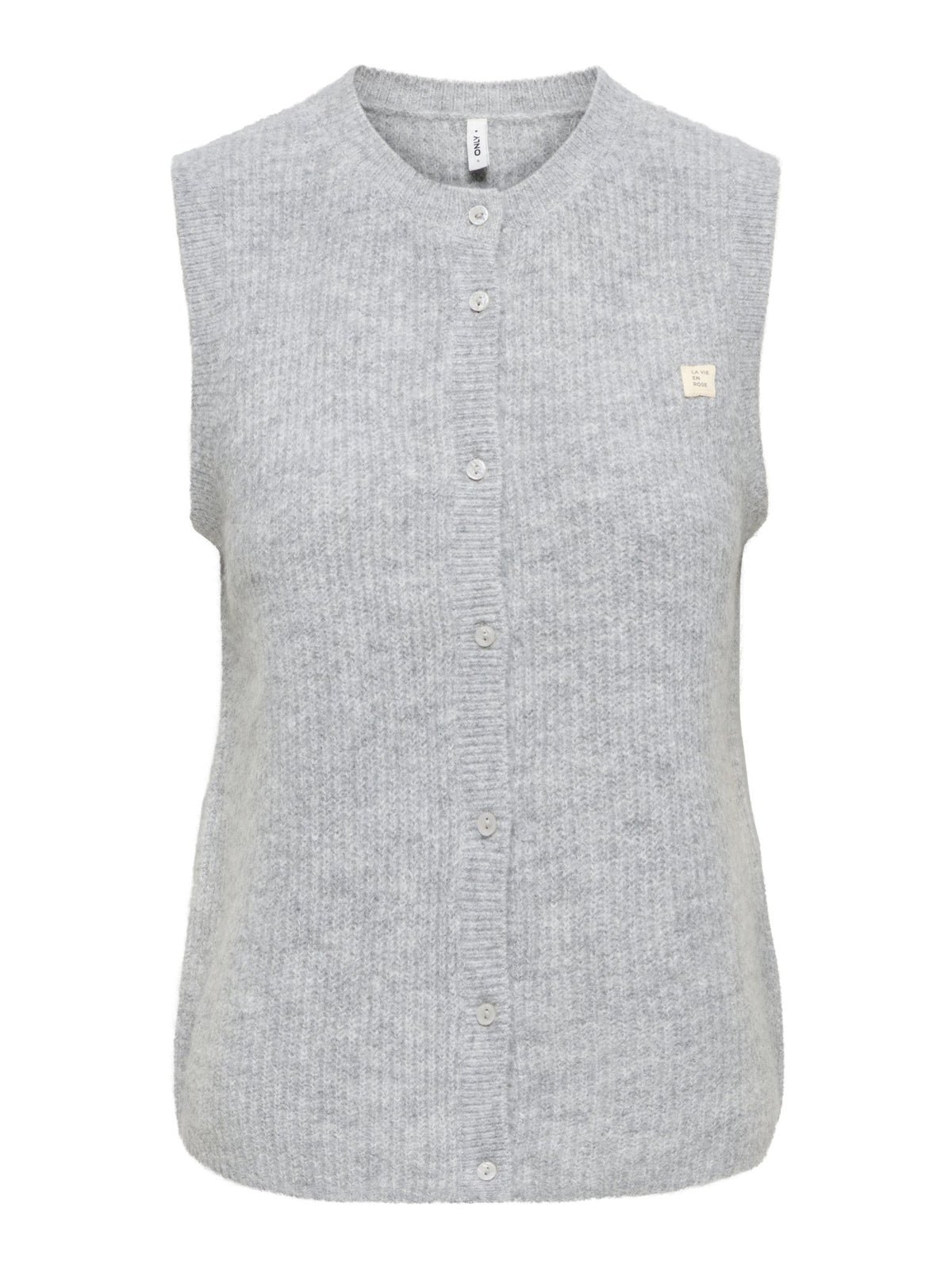 Only Damen Strickjacken Light Grey Mela