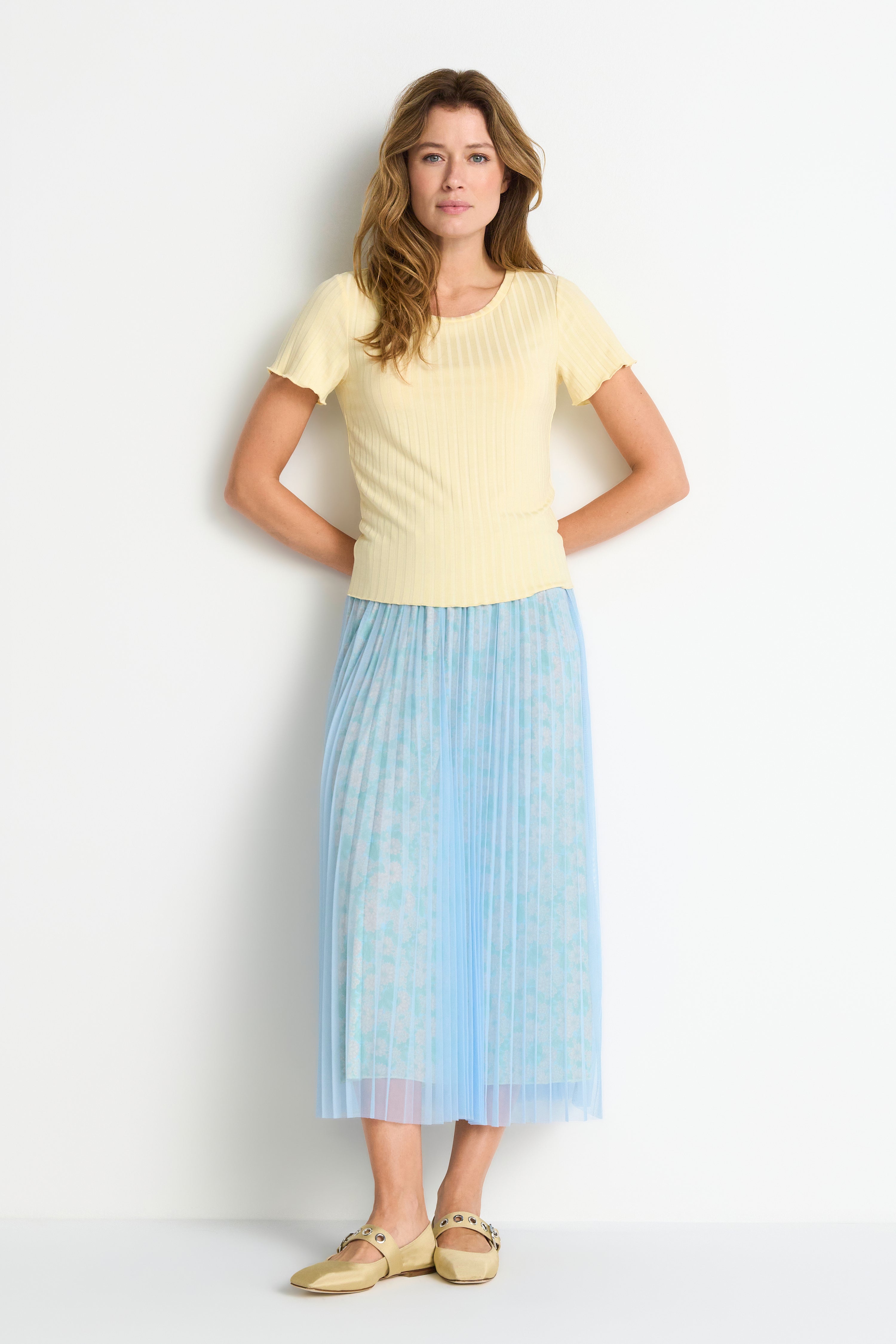 Rich & Royal Damen T-Shirts Soft Butter
