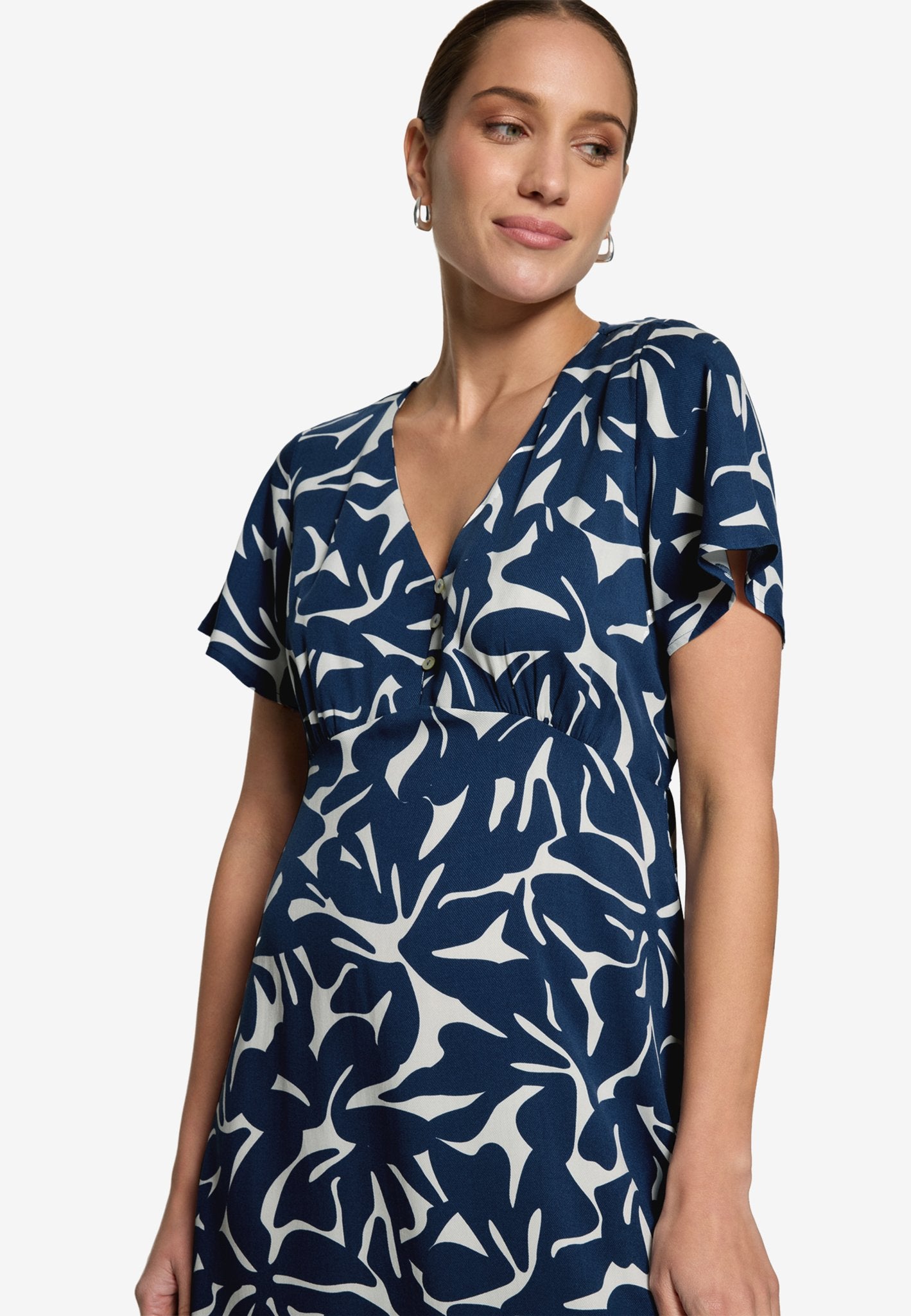 Zero Damen Kleider Blue/Cream