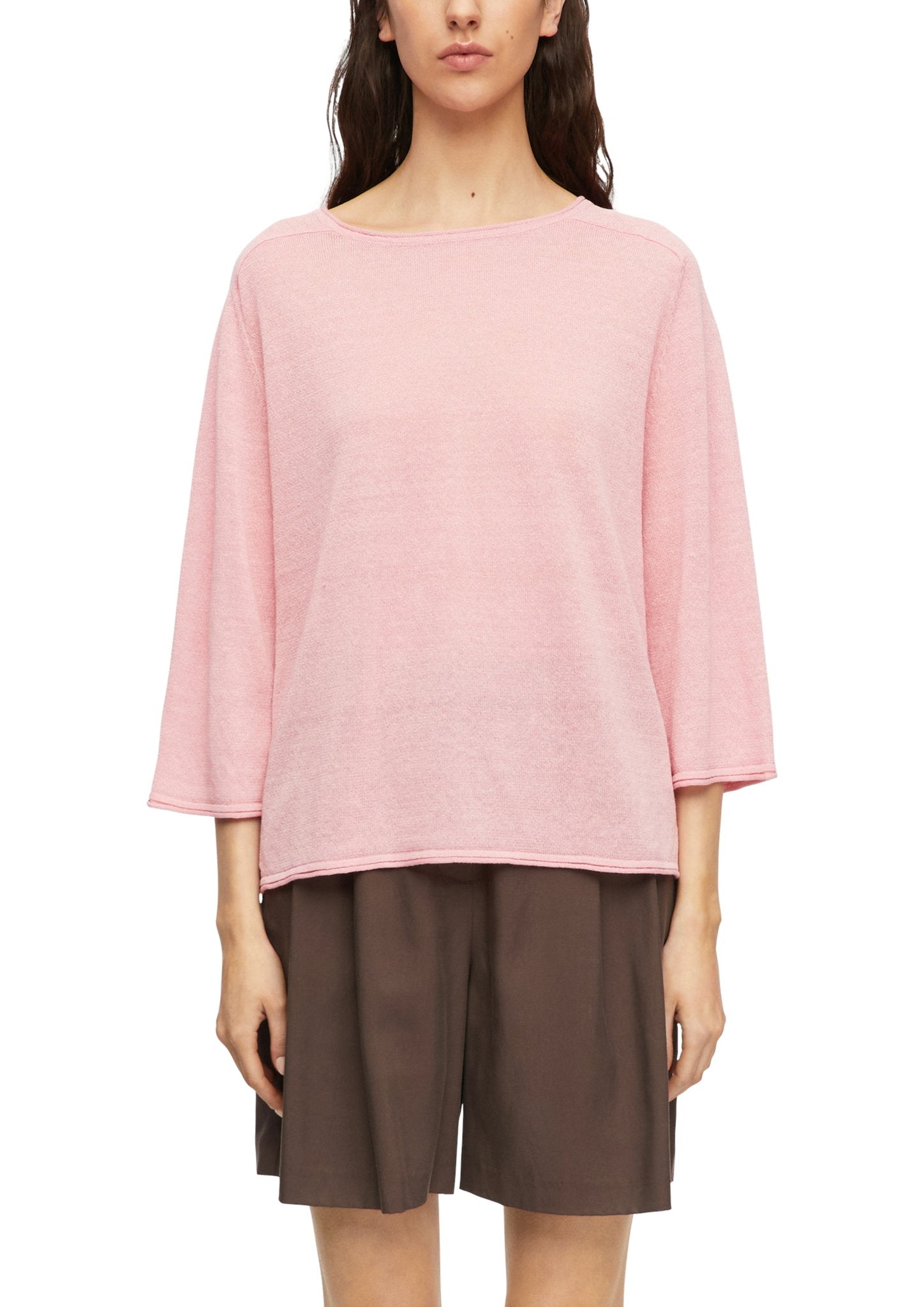 Comma Damen Pullover Lilac/Pink