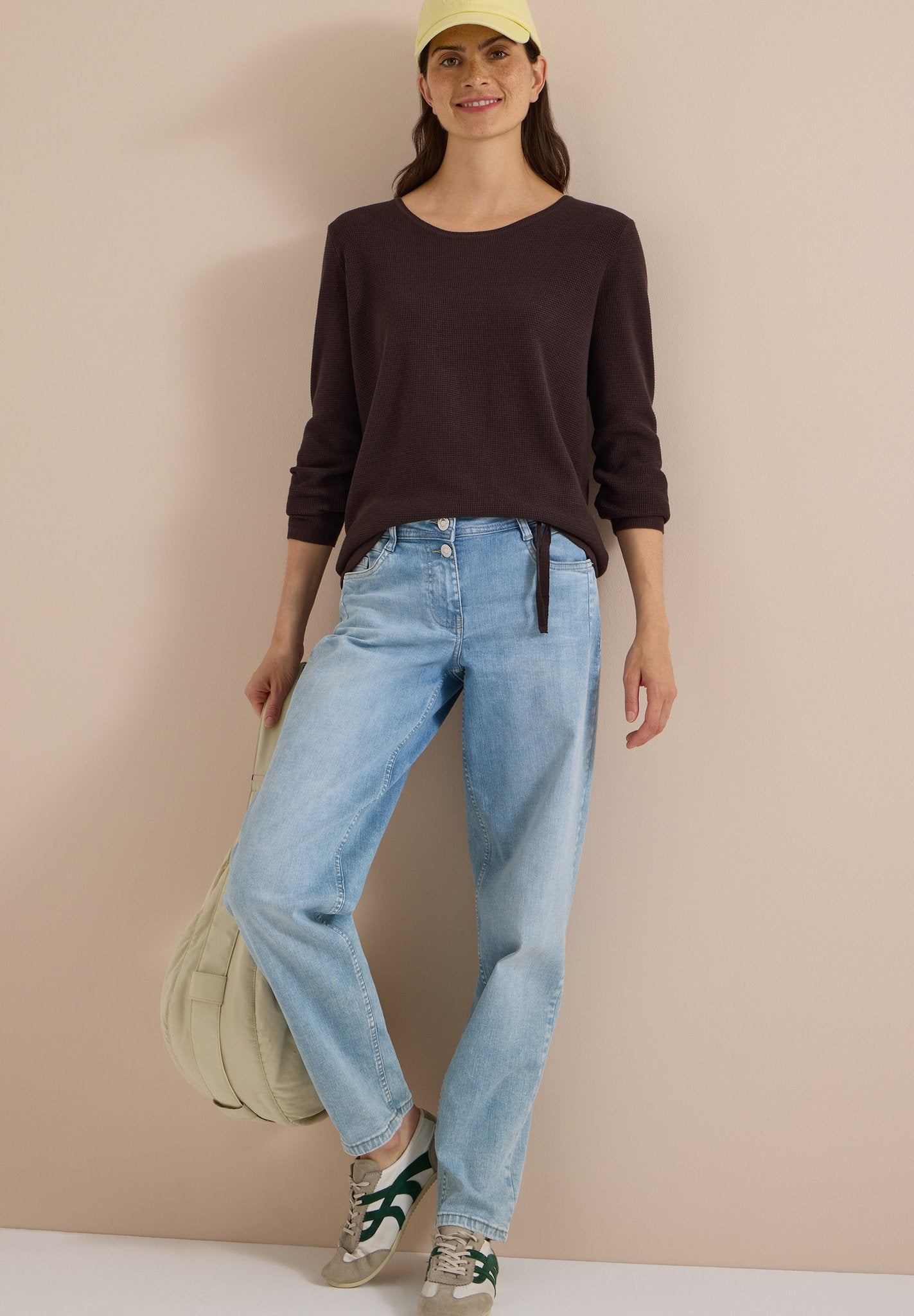 Cecil Damen Pullover Truffle B