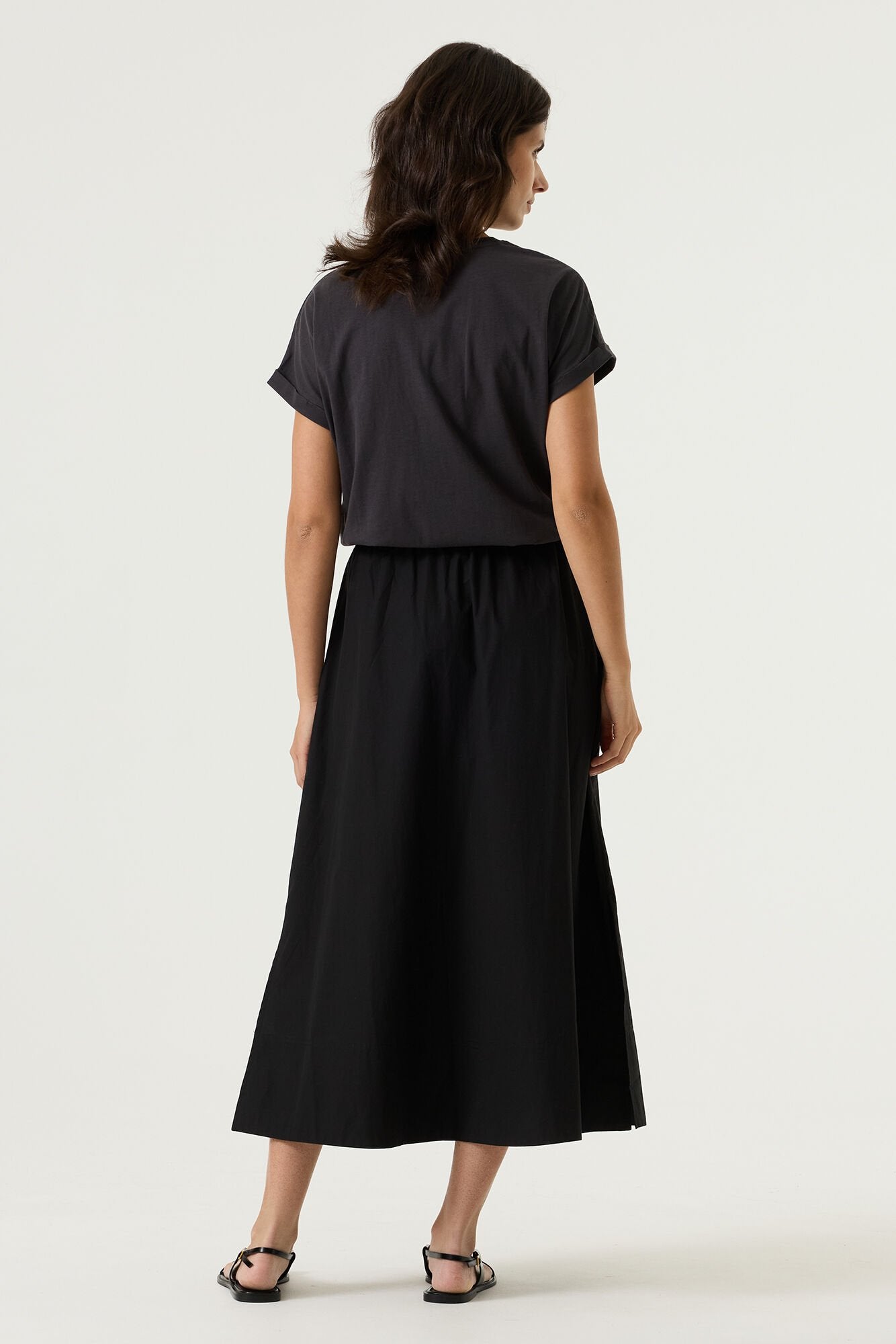 Garcia Damen T-Shirts Antracite