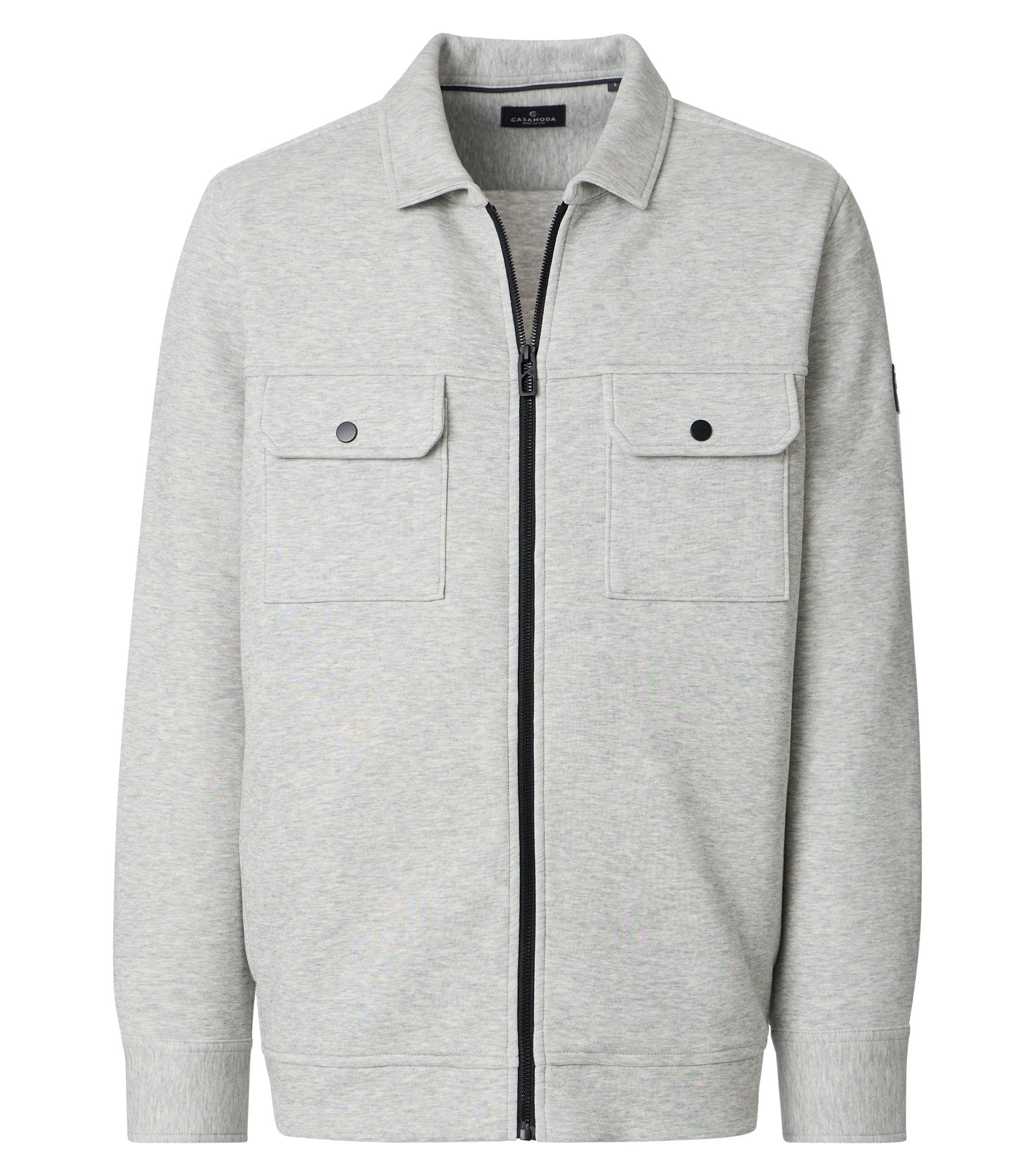 Casa Moda Herren Hemden Silber