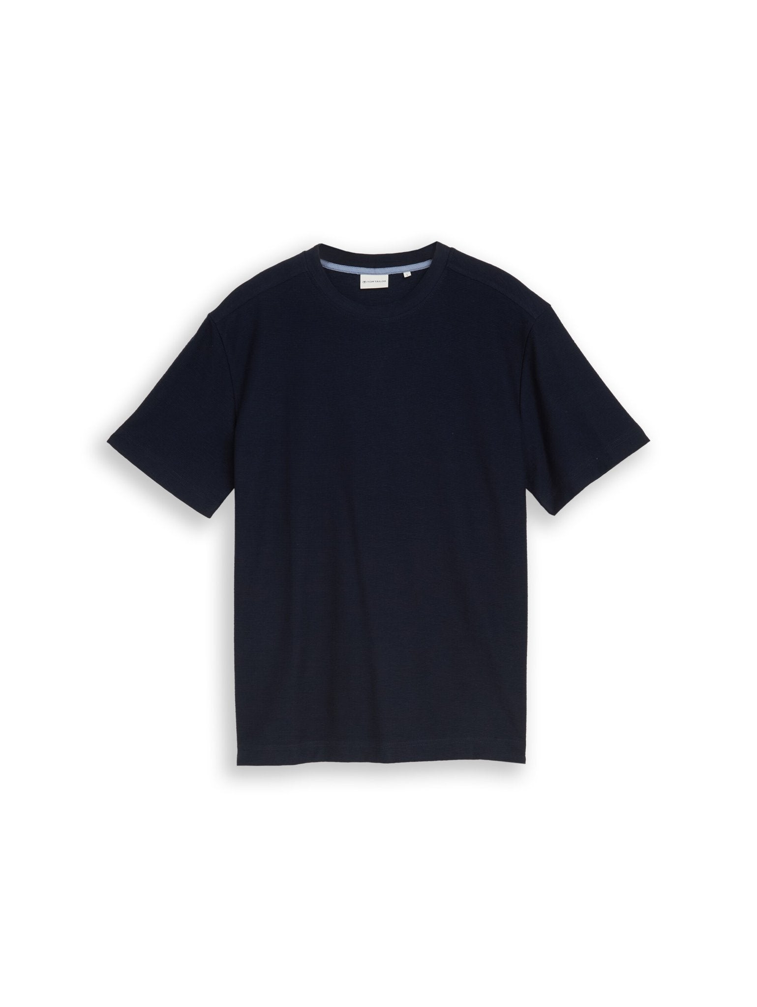 Tom Tailor Herren T-Shirts kurz Sky Captain Blu