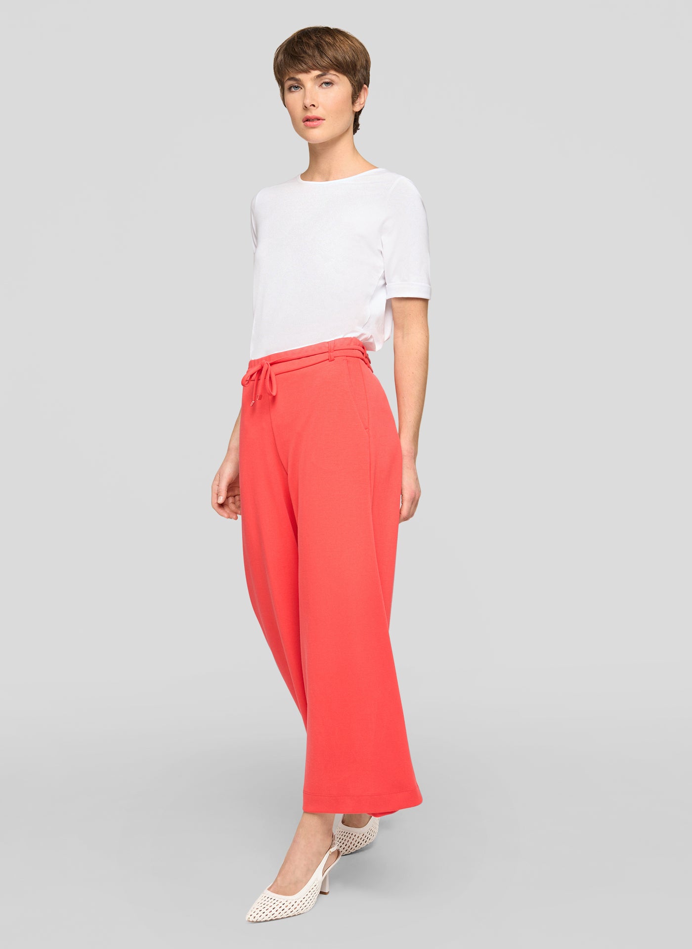 Rabe Damen Hosen Koralle