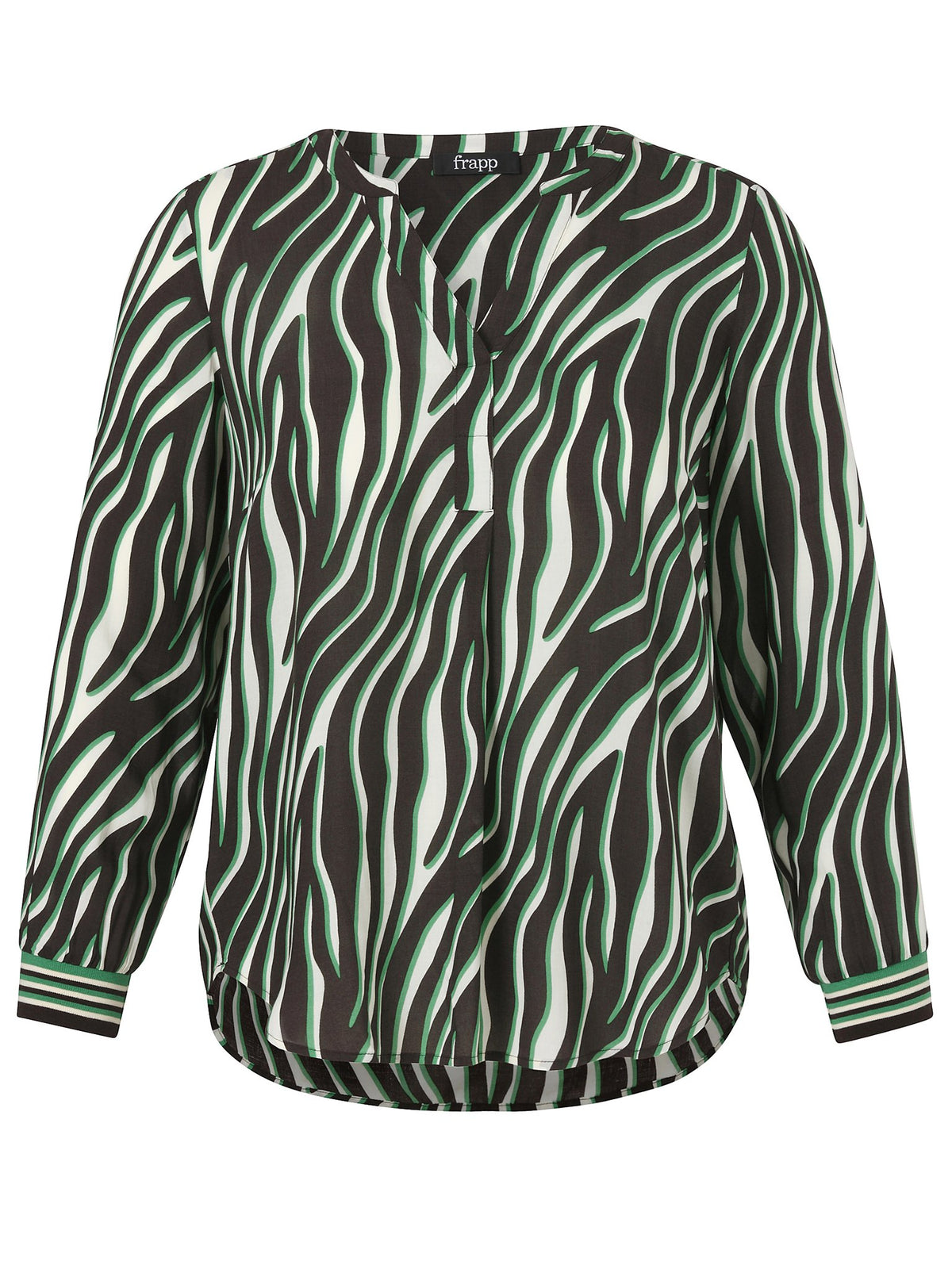 Frapp Damen Blusen Chocolate M