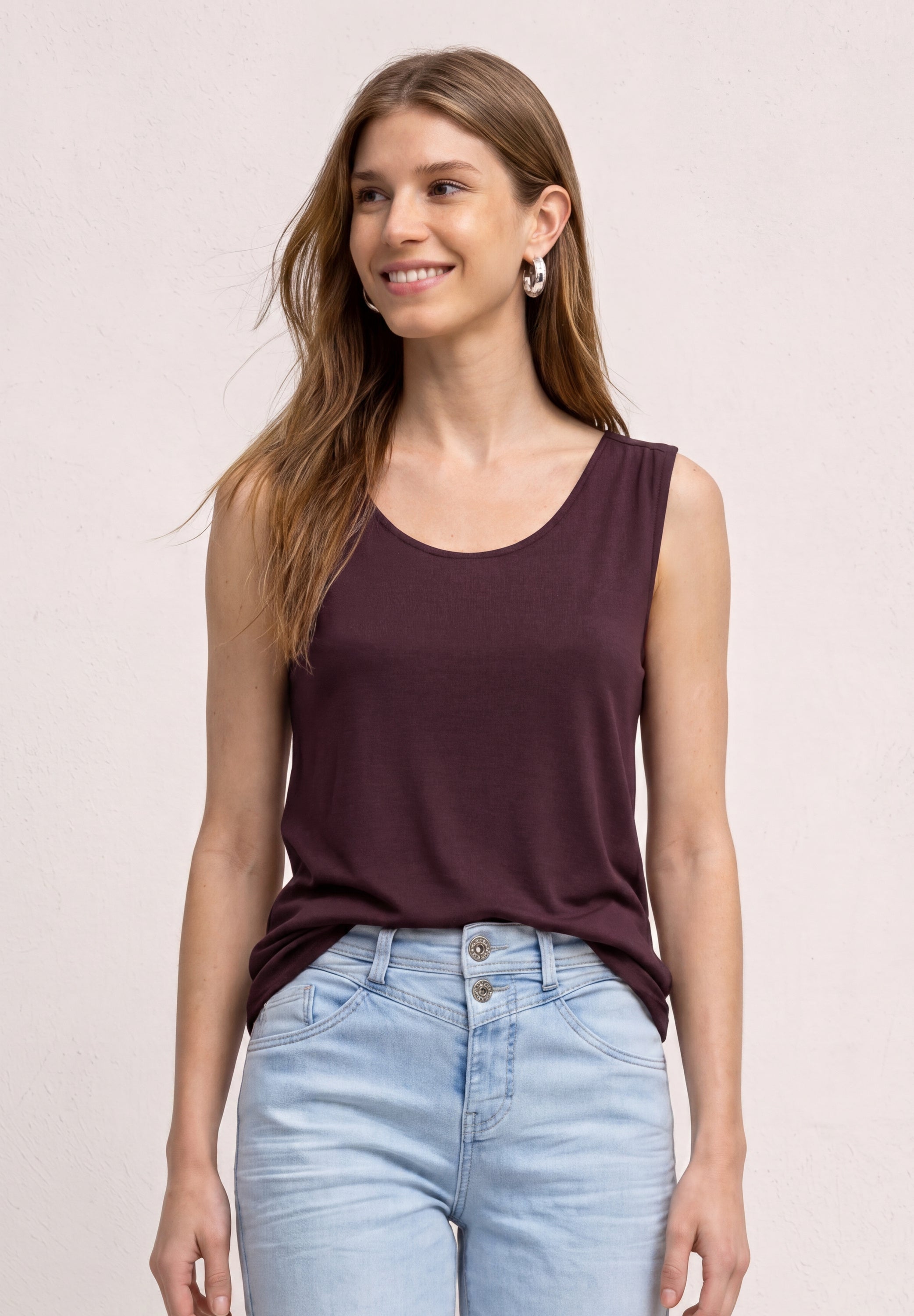 Street One Damen T-Shirts Rustic Ro