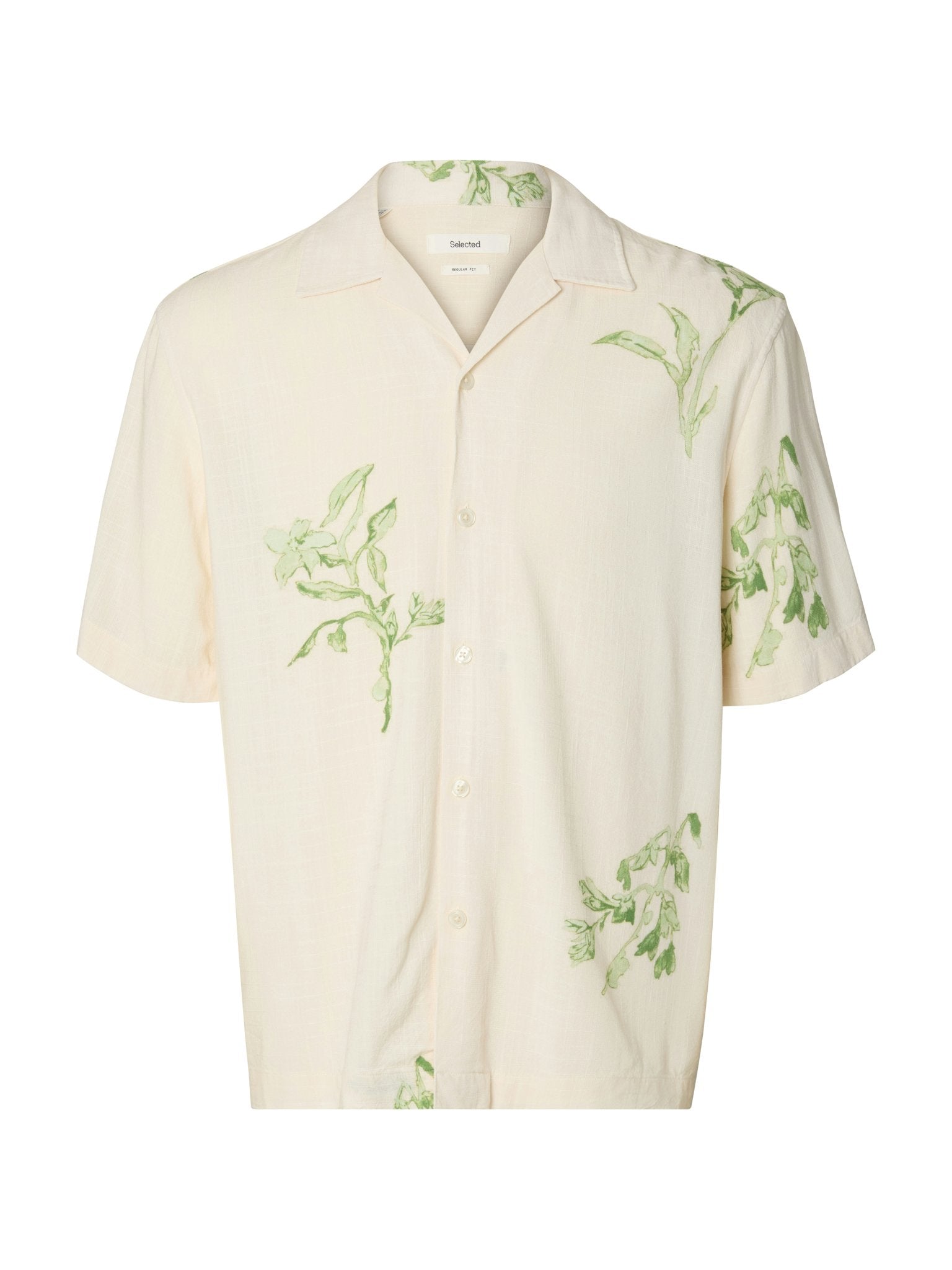 Selected homme Herren Hemden Egret