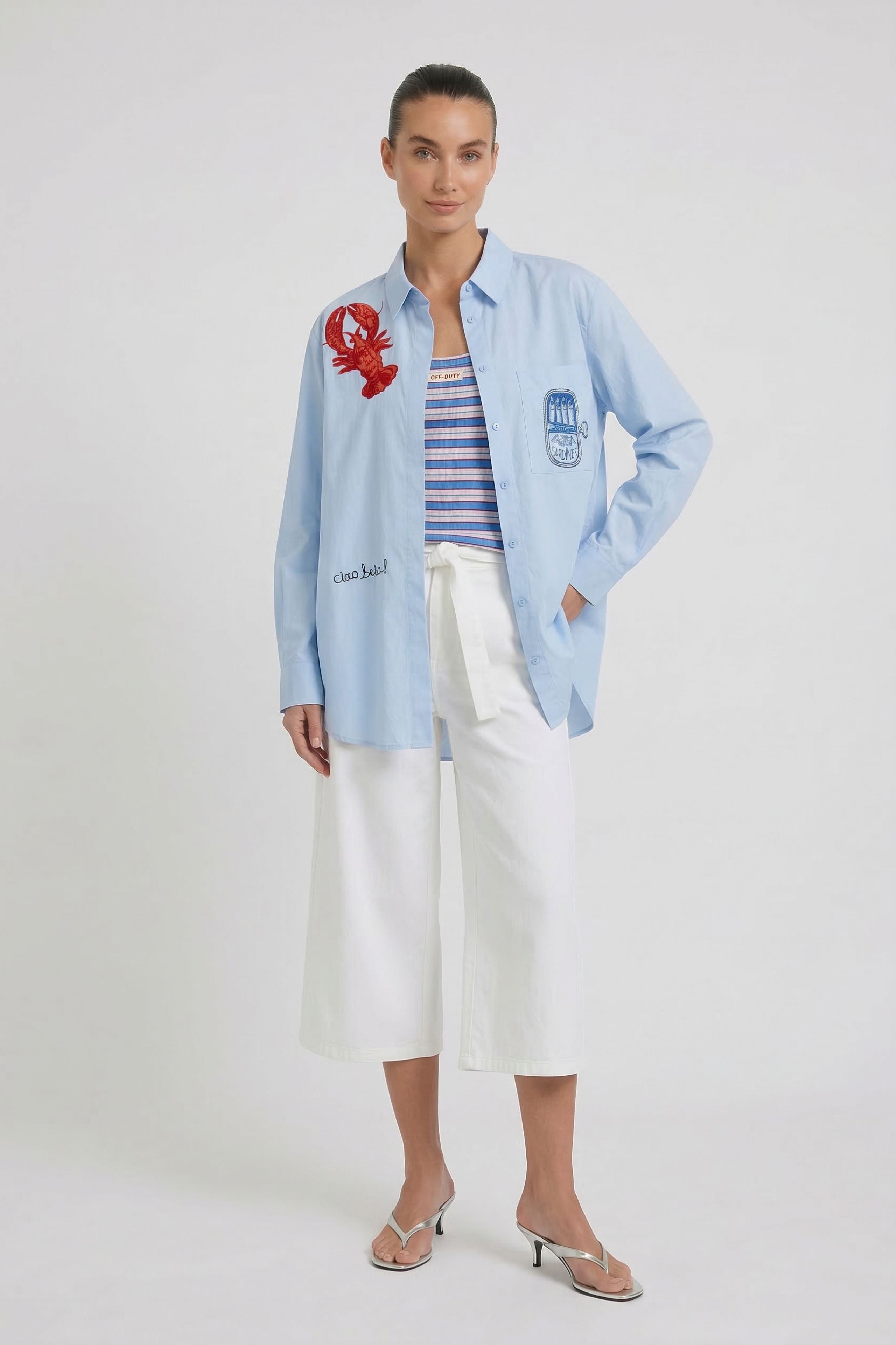 Oui Damen Blusen Kentucky B